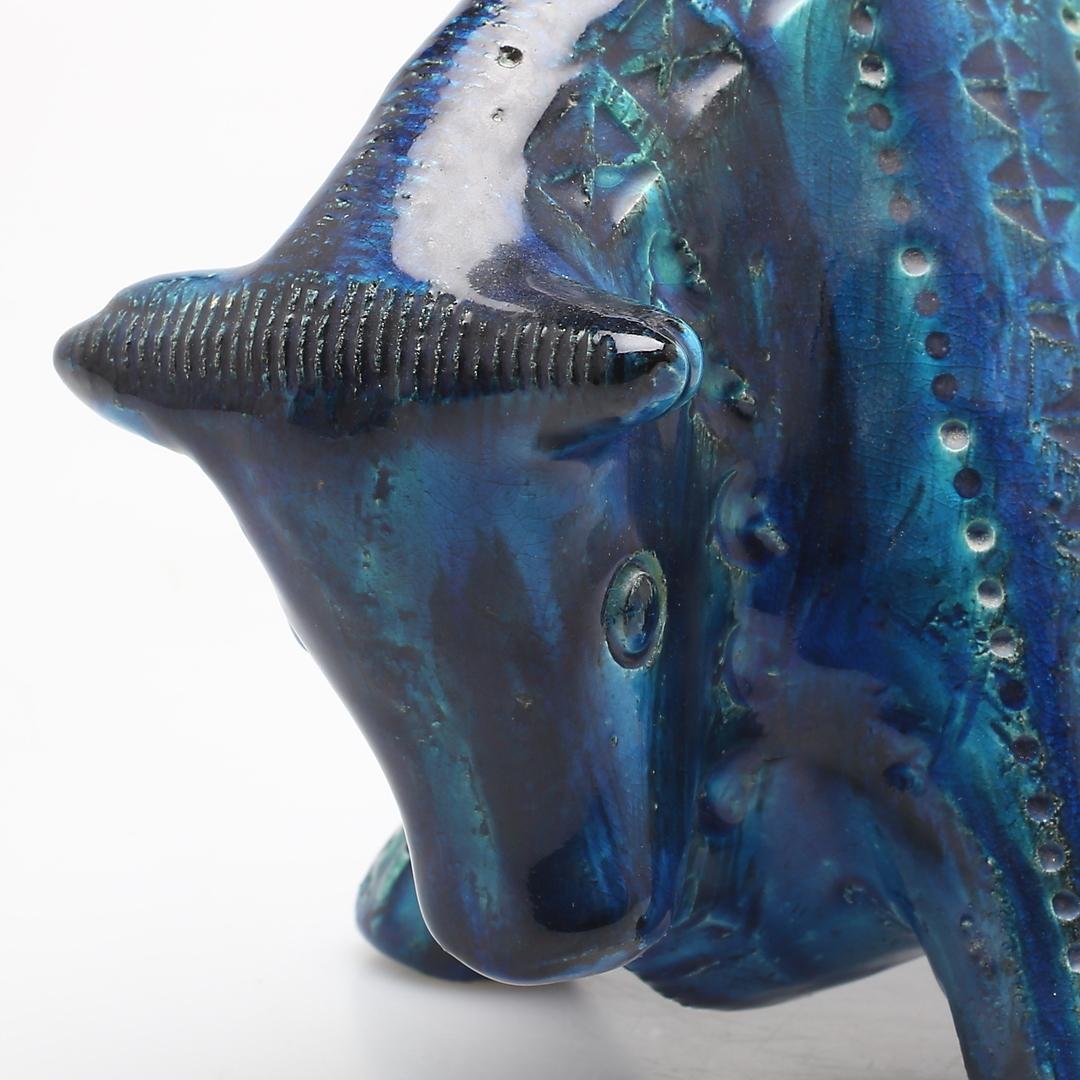 Toro Aldo Londi Bitossi Rimini Azul Italia, años 70 Italiano en venta