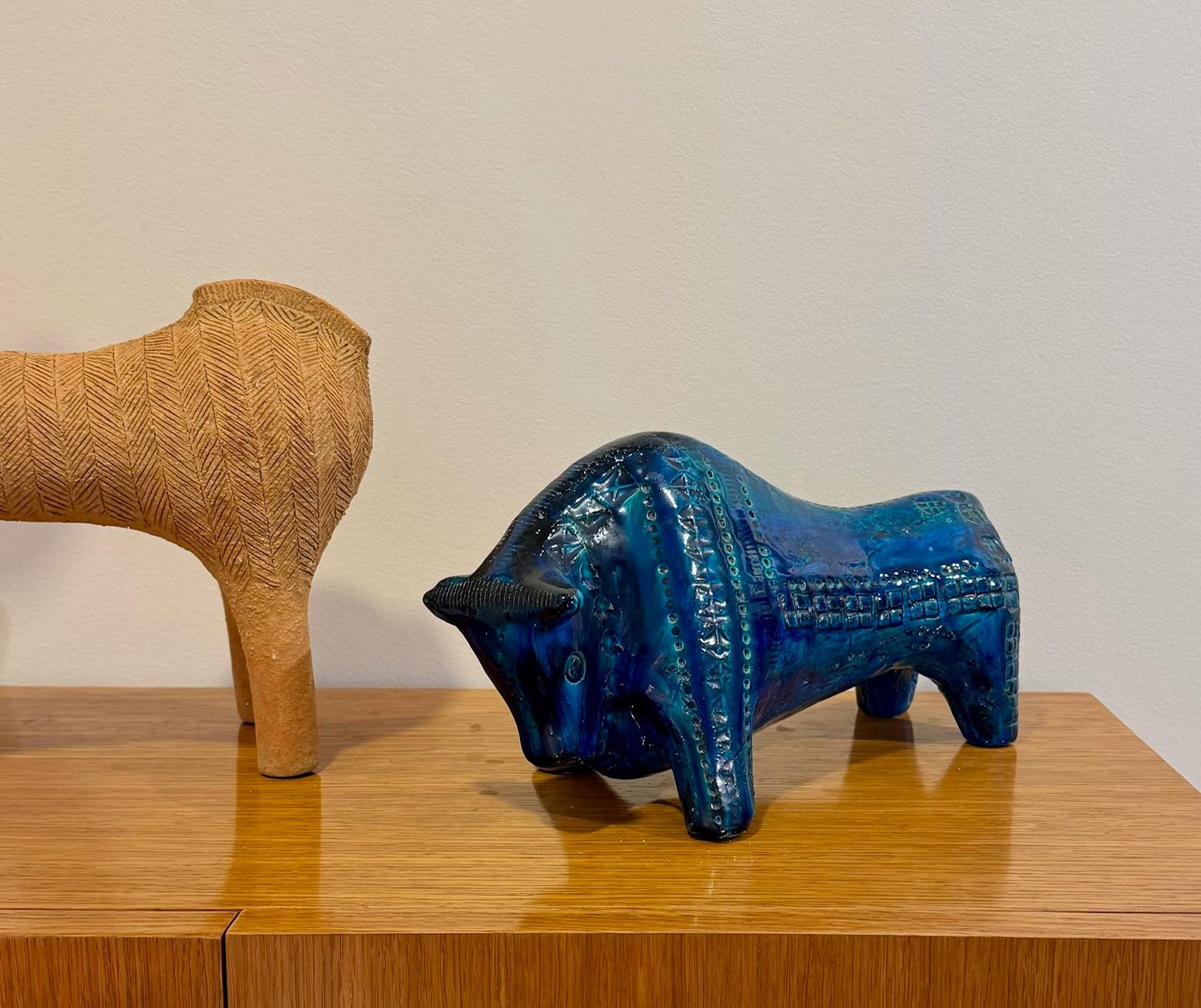 Toro Aldo Londi Bitossi Rimini Azul Italia, años 70 en venta 1