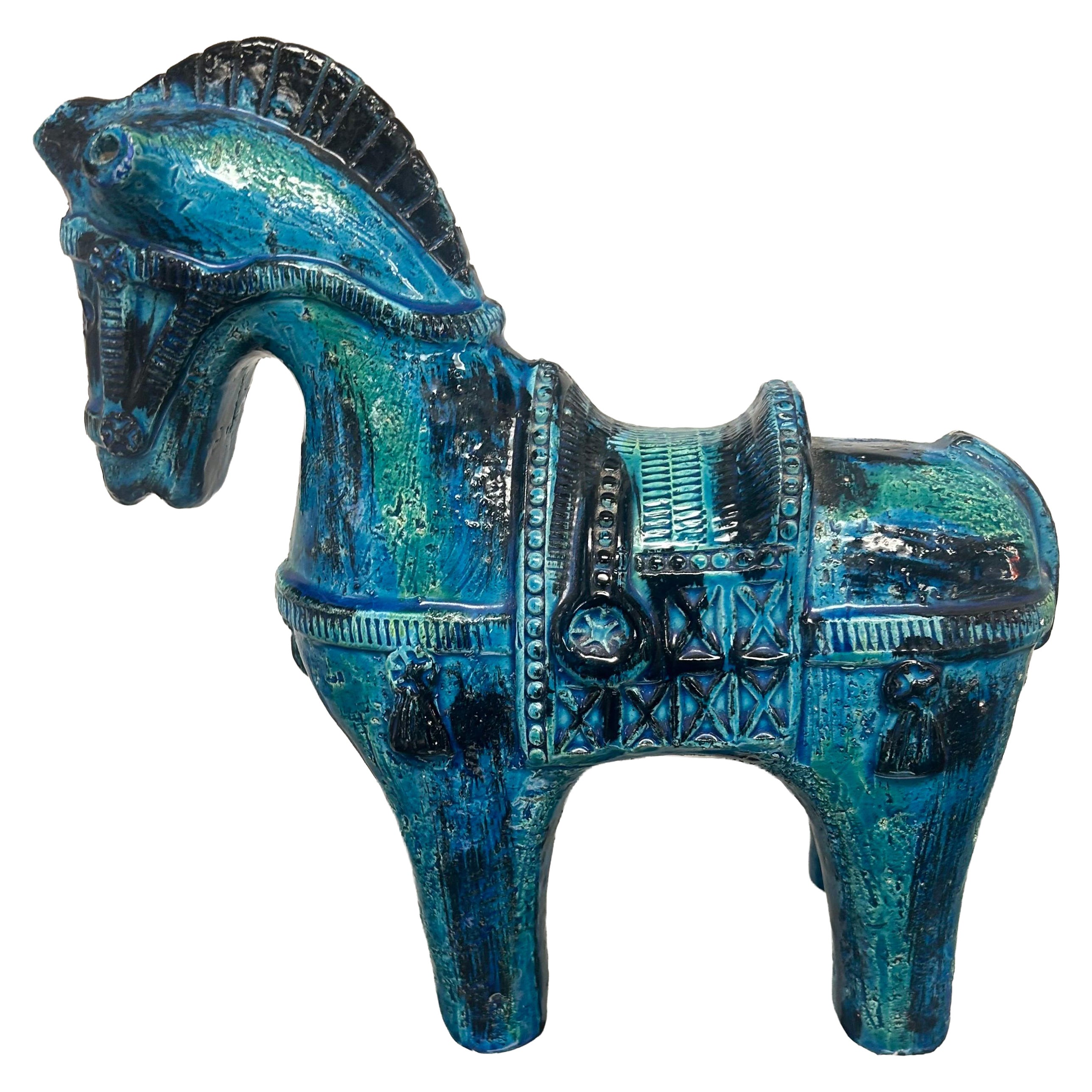 Aldo Londi Bitossi Rimini Blue Horse
