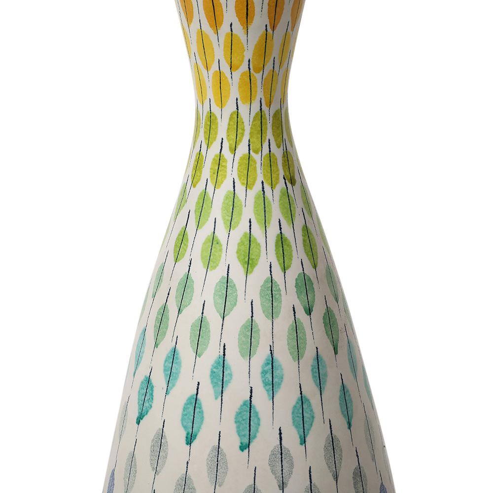 Lámpara de mesa Aldo Londi Bitossi, cerámica, multicolor, Piume, firmada en venta 3