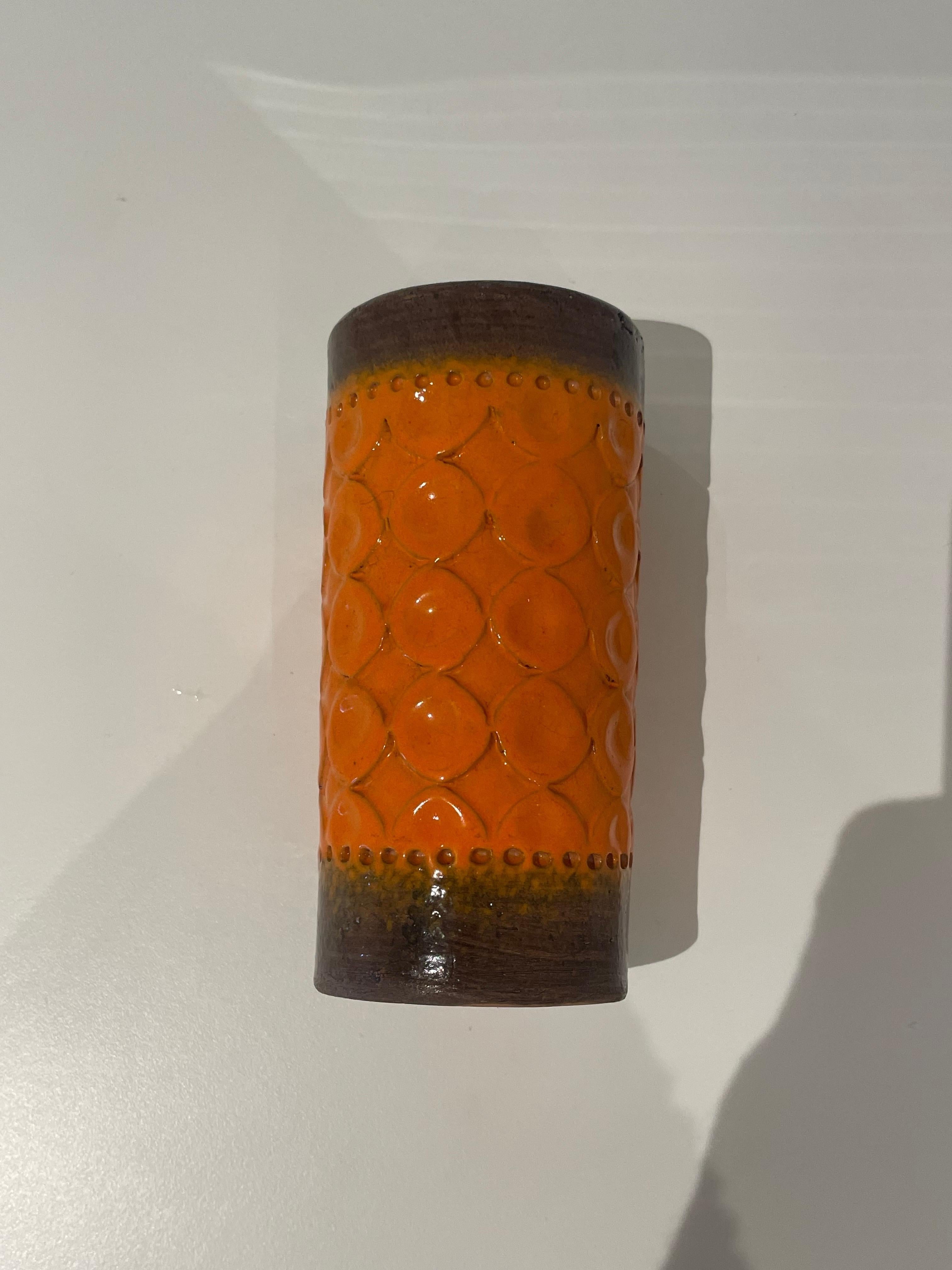 Mid-Century Modern Aldo Londi, Bitossi vase, Italy For Sale