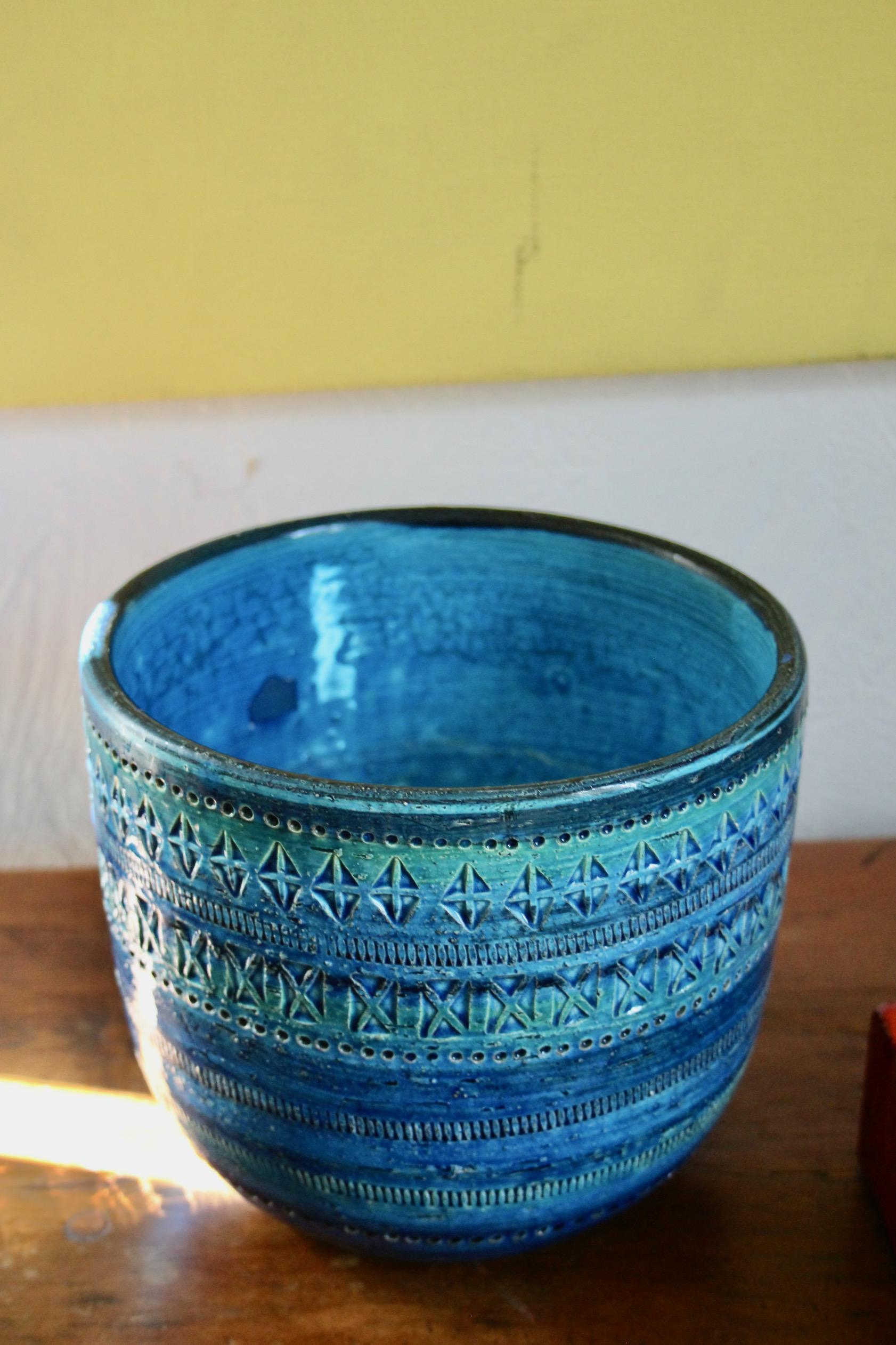 Rimini Blu Aldo Londi vase