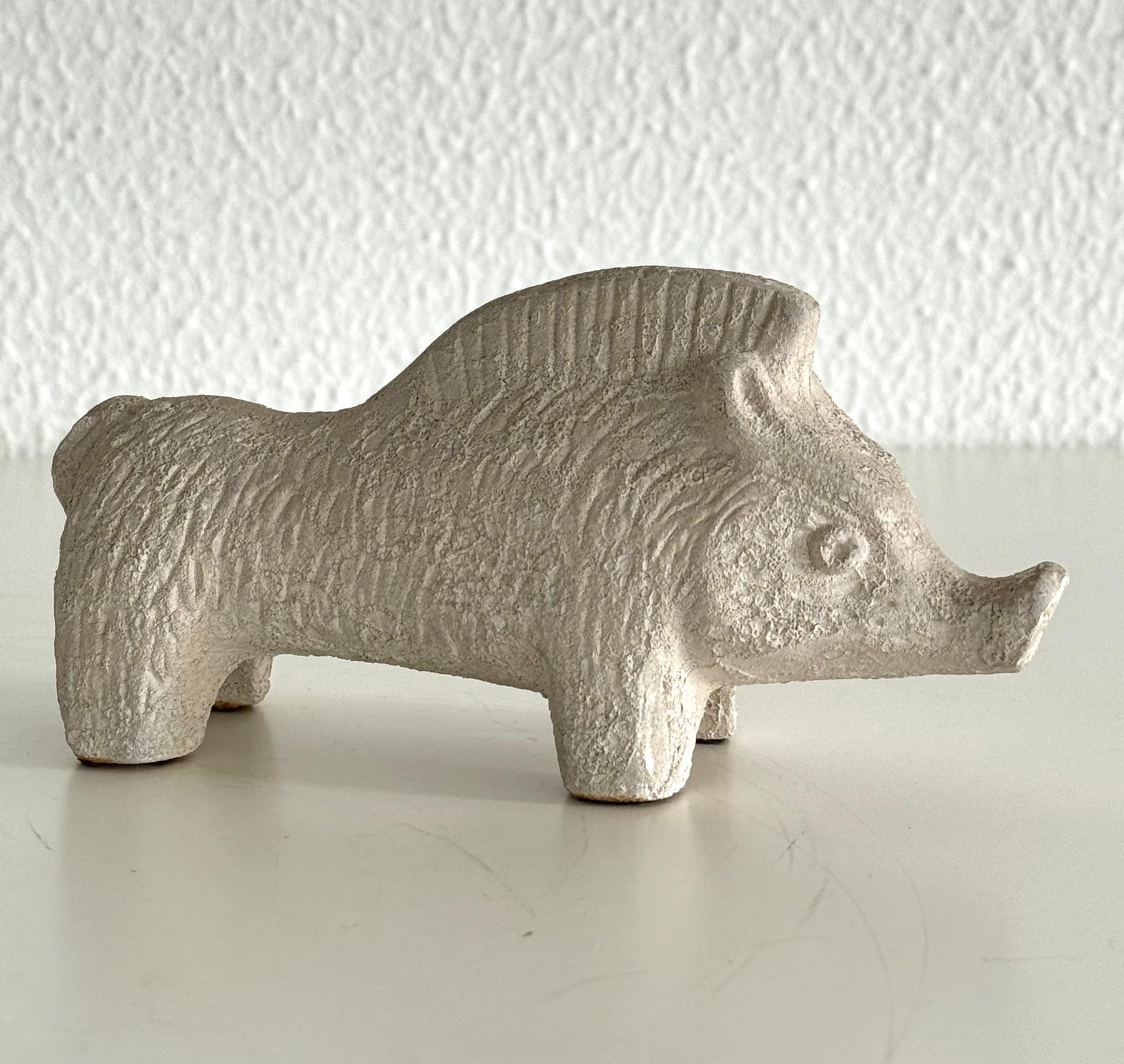 Mid-Century Modern Aldo Londi Boar in 