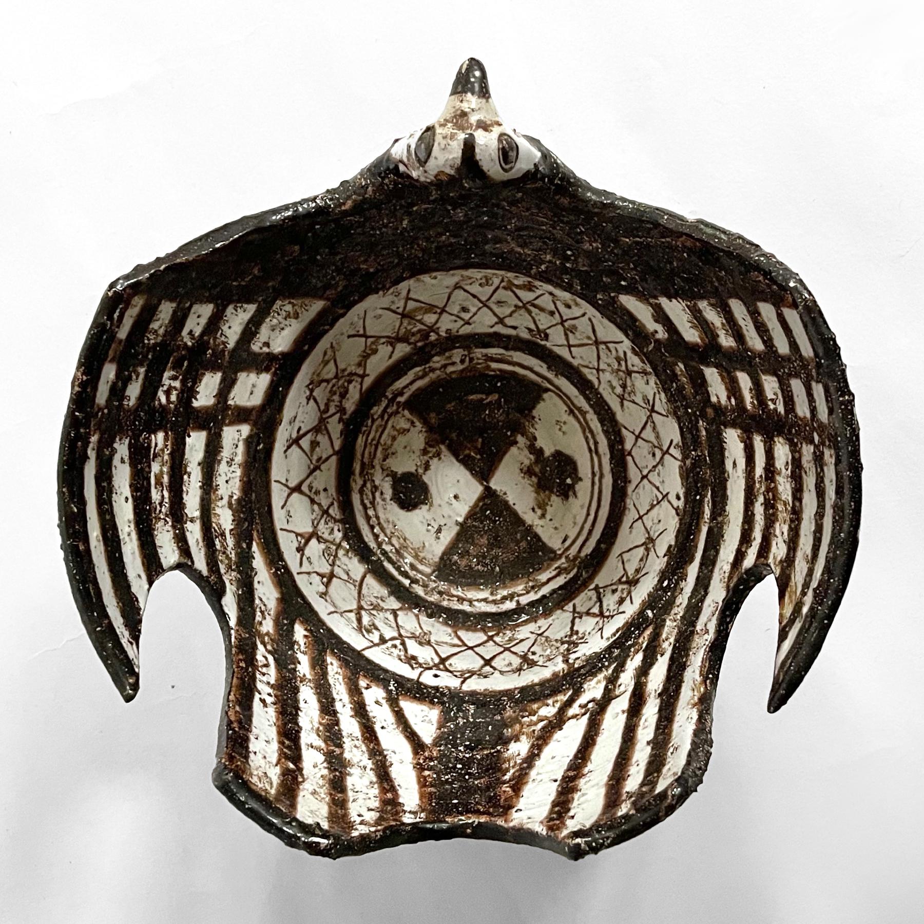 Aldo Londi Ceramic Bird Bowl by Bitossi 1