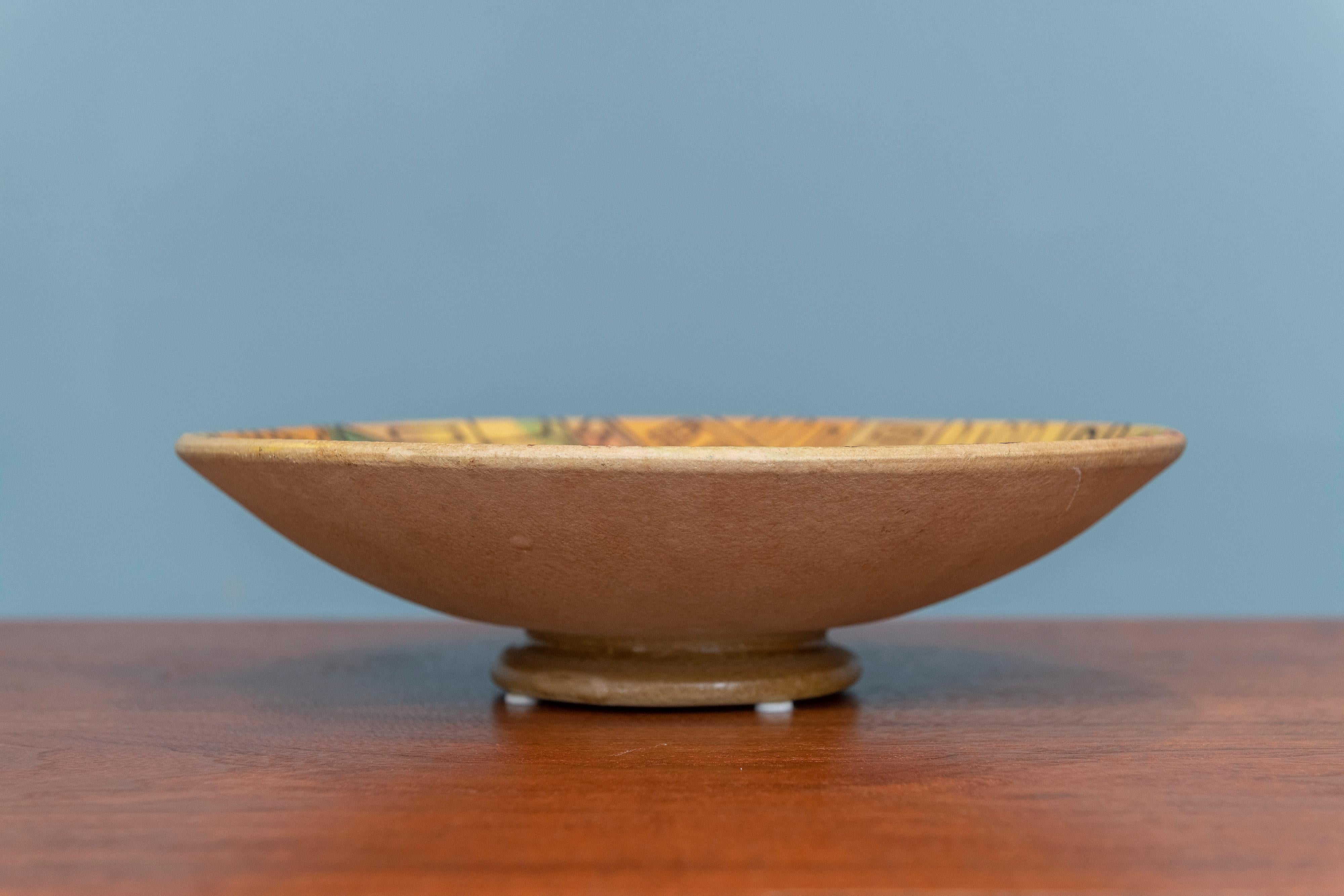 Aldo Londi Ceramic Bowl for Bitossi For Sale 1