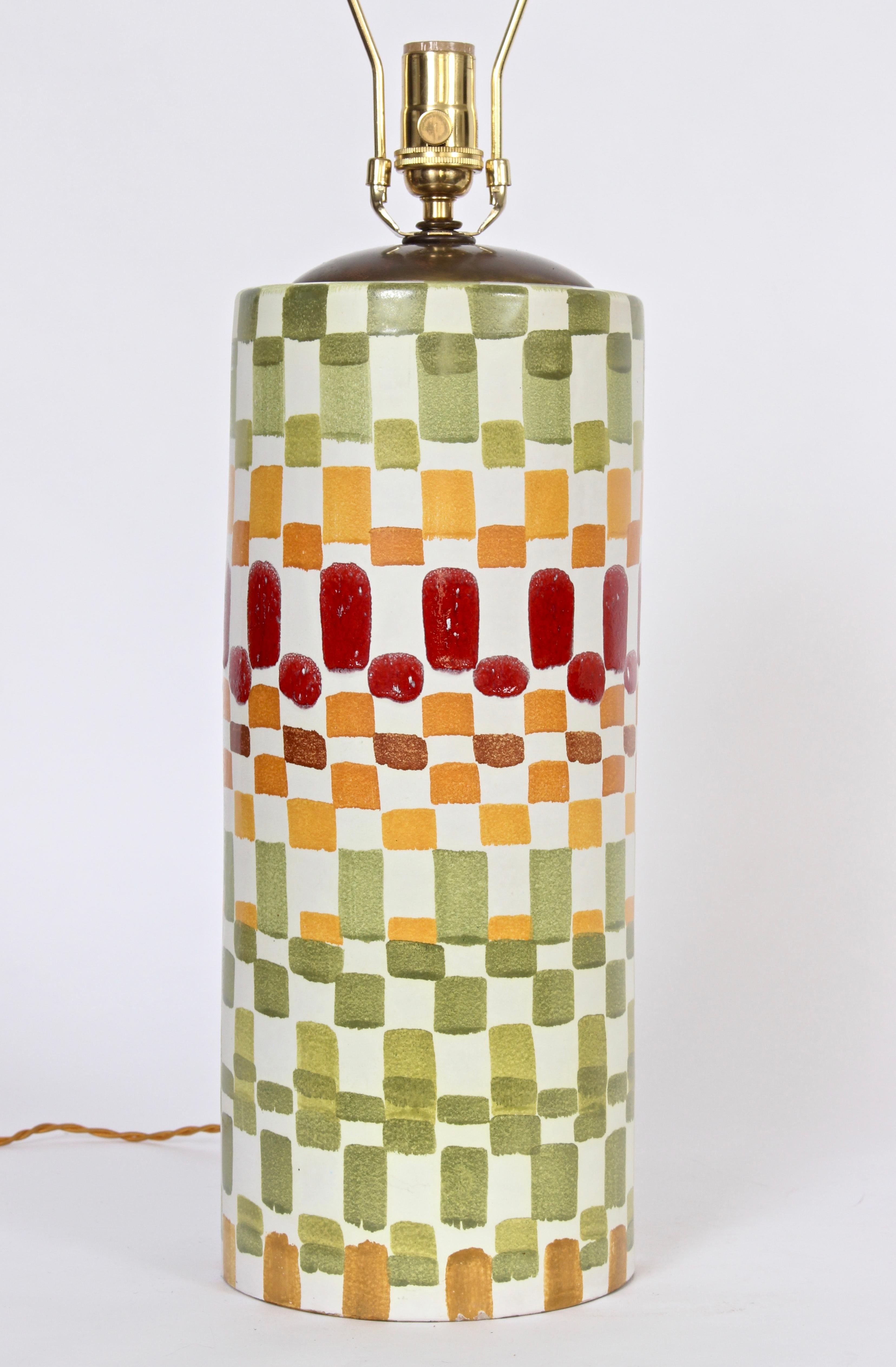 hand painted ceramic table lamps