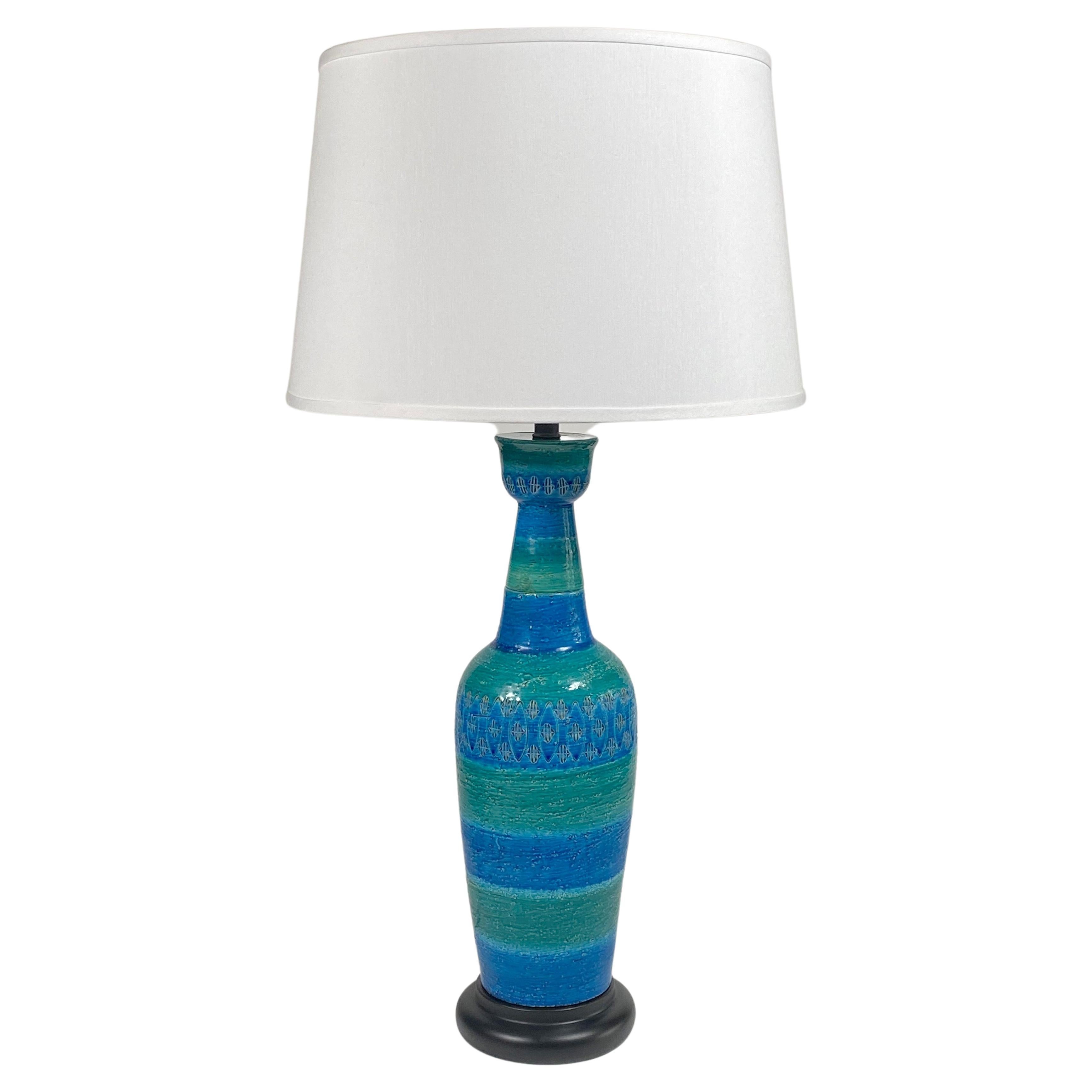 Aldo Londi for Bistossi of Italy Ceramic Table Lamp For Sale