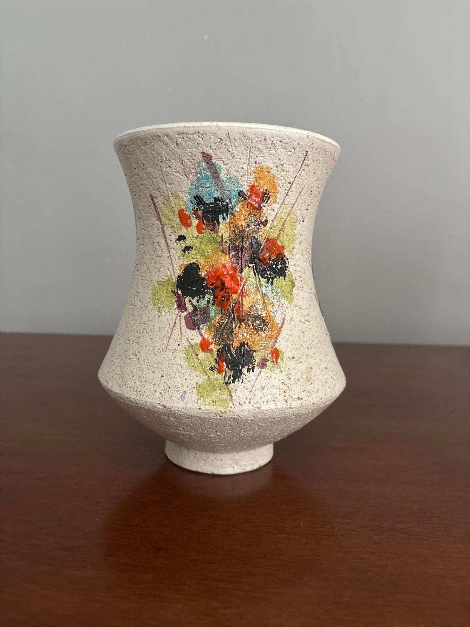 Aldo Londi for Bitossi Abstract Garden Vase, Italy 1950s For Sale at ...