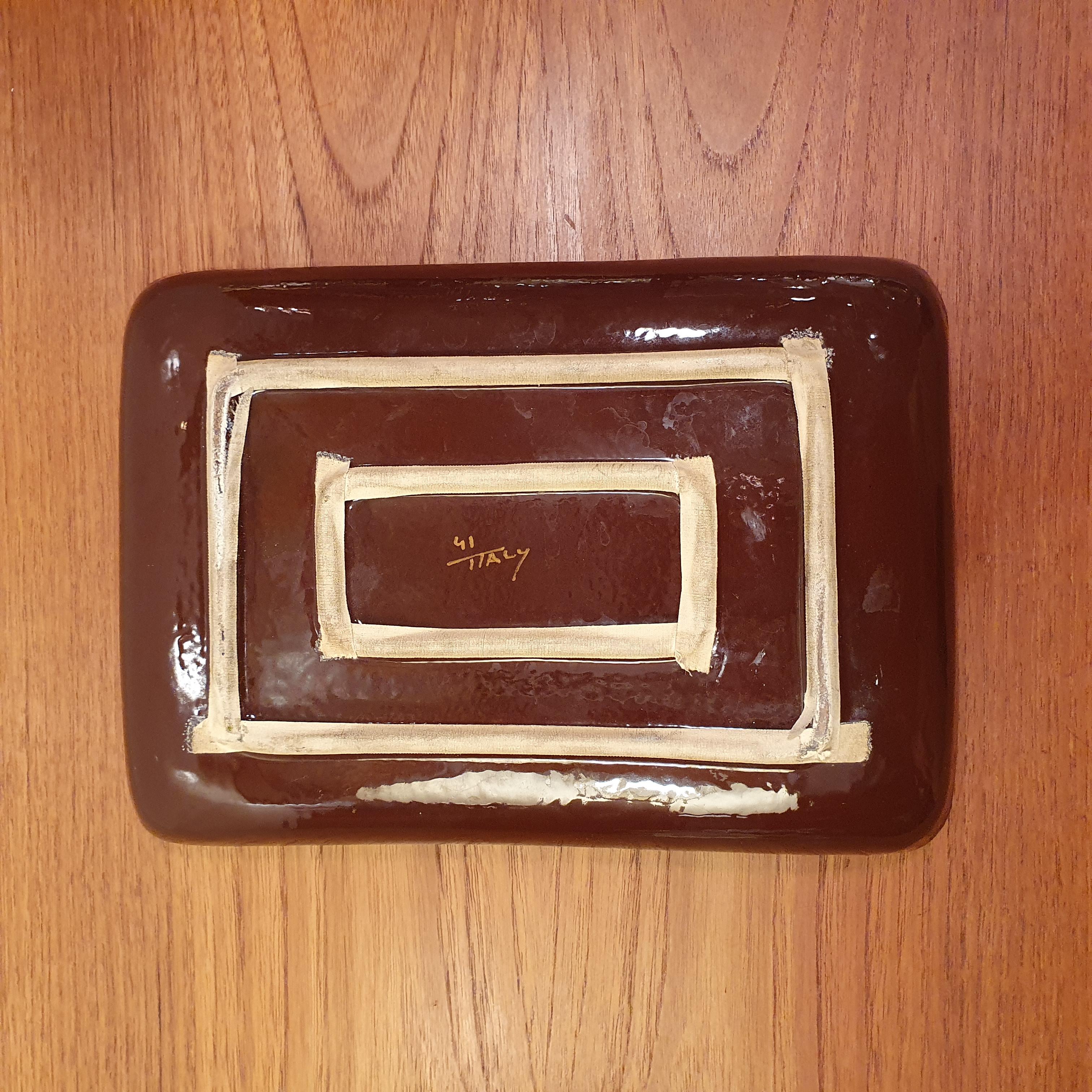 Italian Aldo Londi for Bitossi ash tray