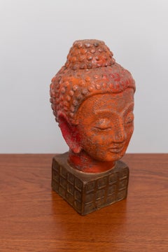 Aldo Londi for Bitossi Ceramic Buddha Head