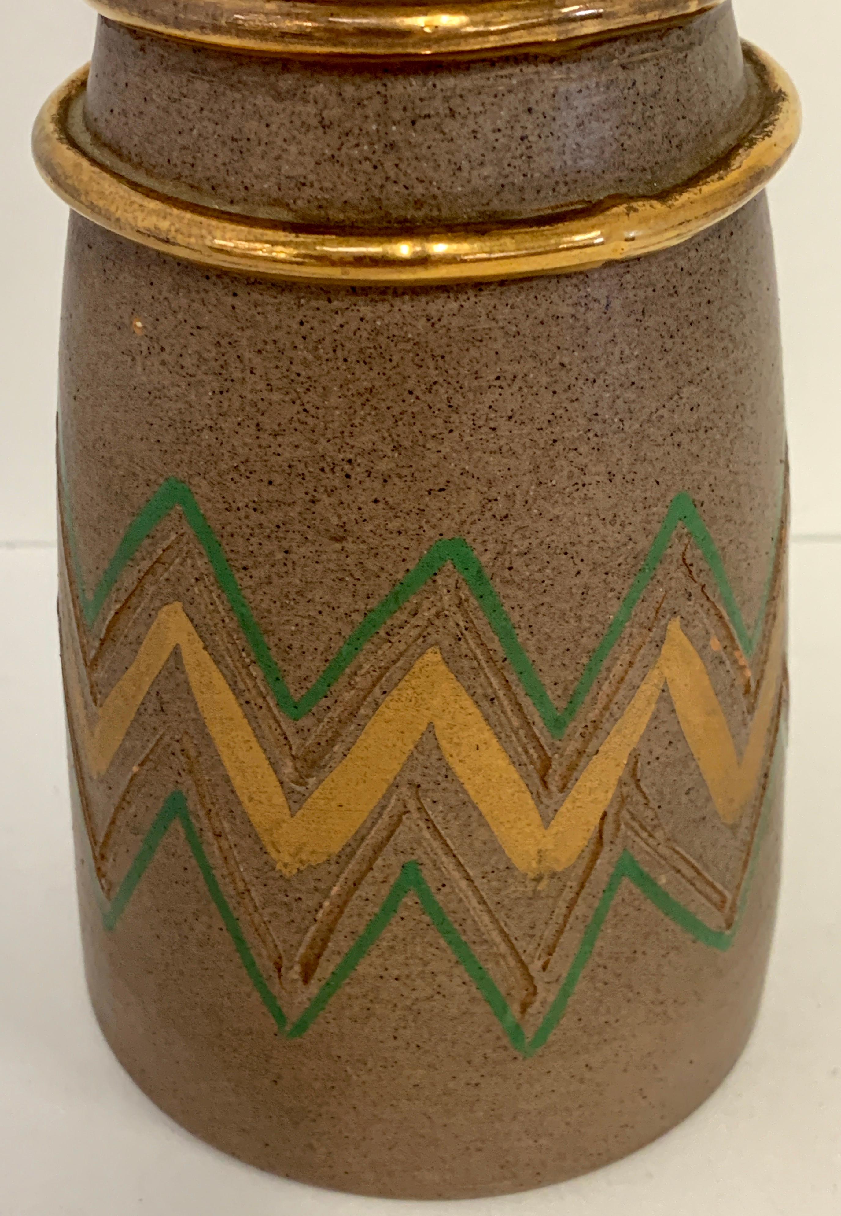 20th Century Aldo Londi for Bitossi Face Vase