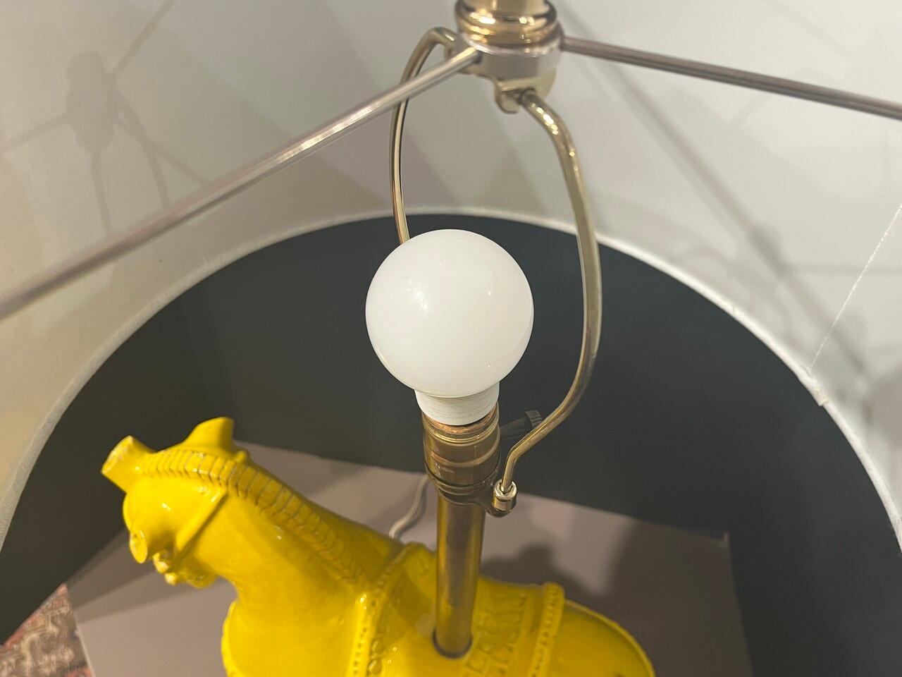 Aldo Londi for Bitossi Italian Horse Lamp 2