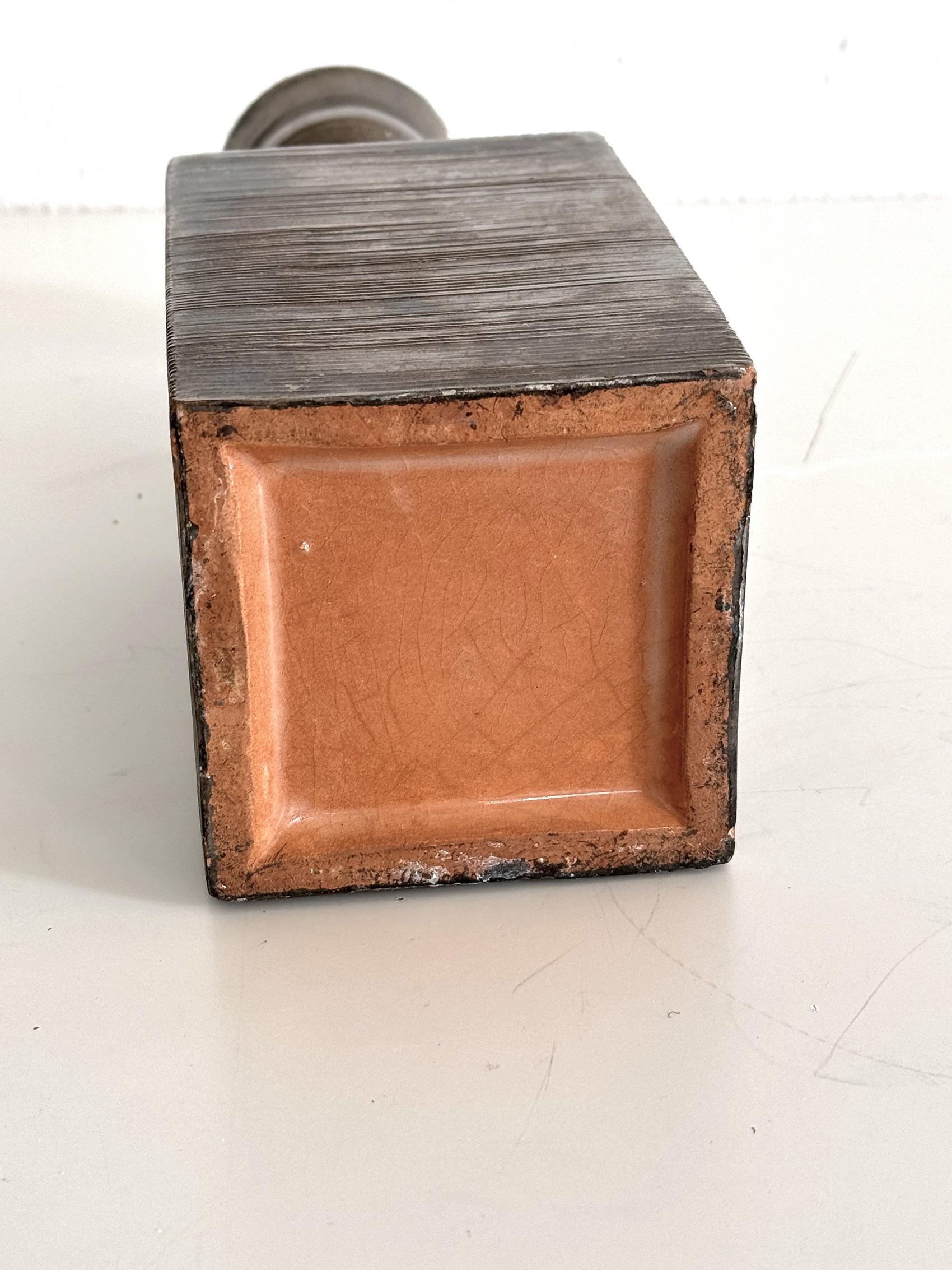 Aldo Londi pour Bitossi Vase en céramique italien du milieu du siècle, années 1960 en vente 4