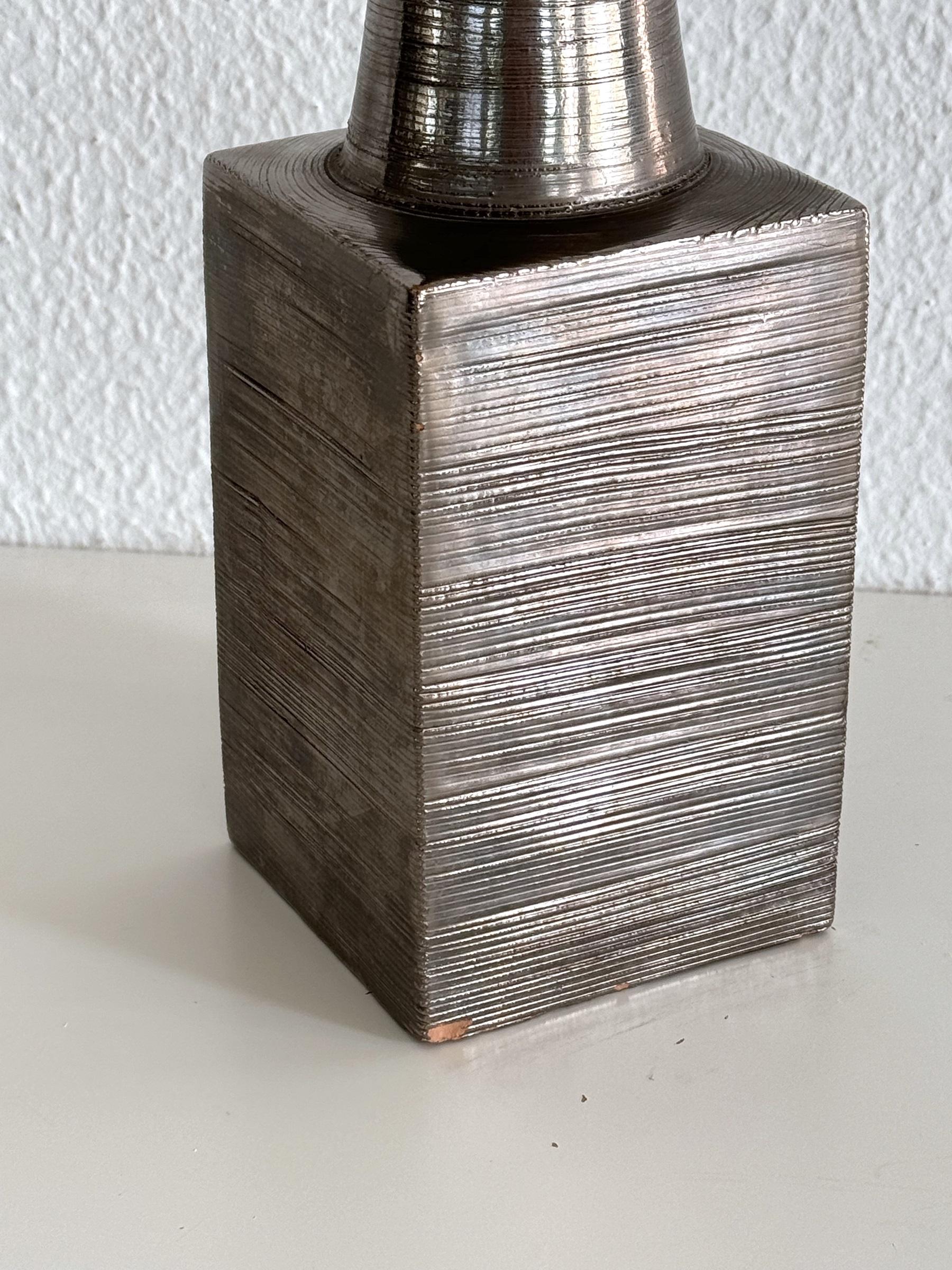 Aldo Londi pour Bitossi Vase en céramique italien du milieu du siècle, années 1960 en vente 1