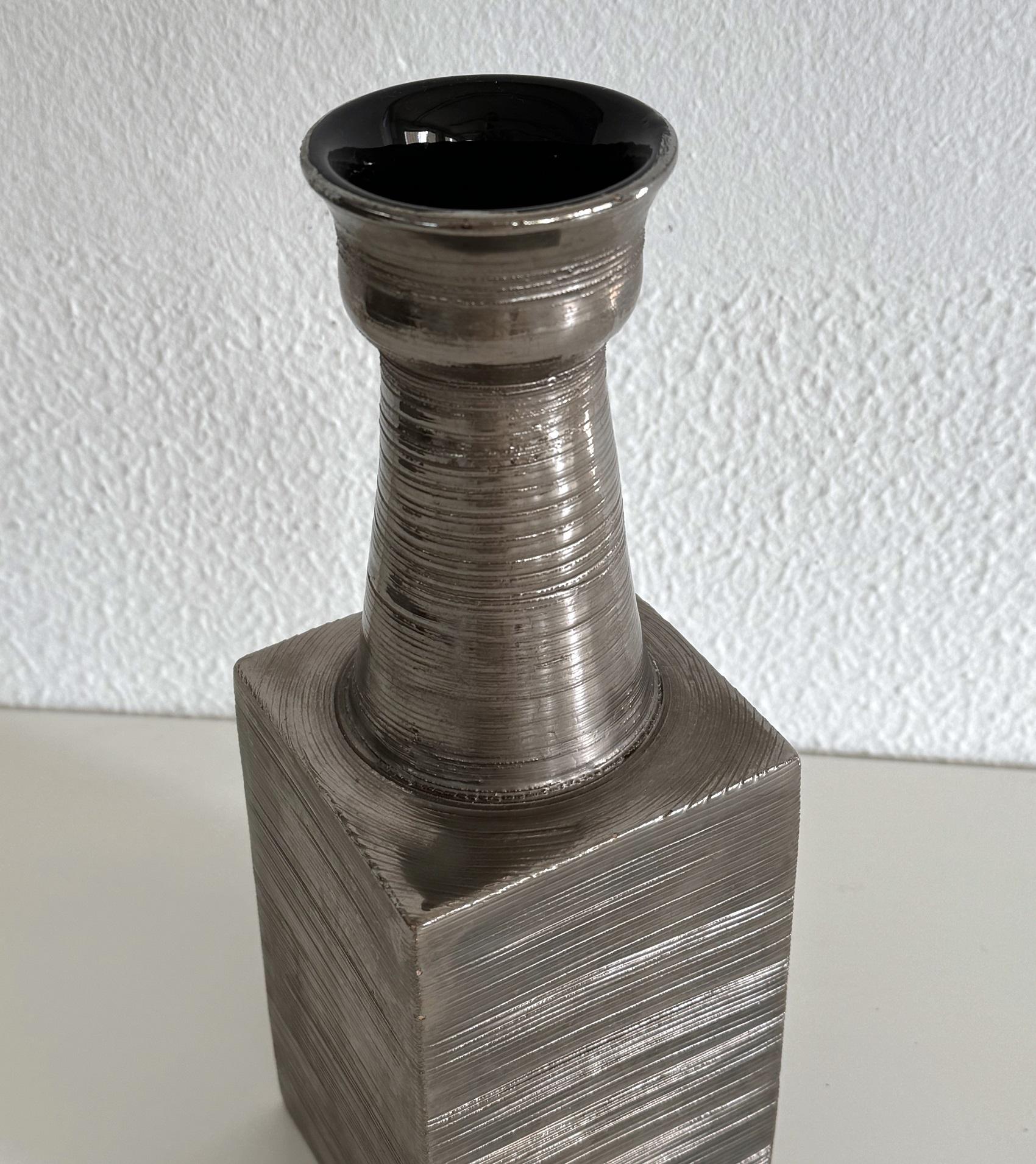 Aldo Londi pour Bitossi Vase en céramique italien du milieu du siècle, années 1960 en vente 2