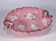 Juego de 2 cuencos de mayólica Aldo Londi para Bitossi, Italia Años 60