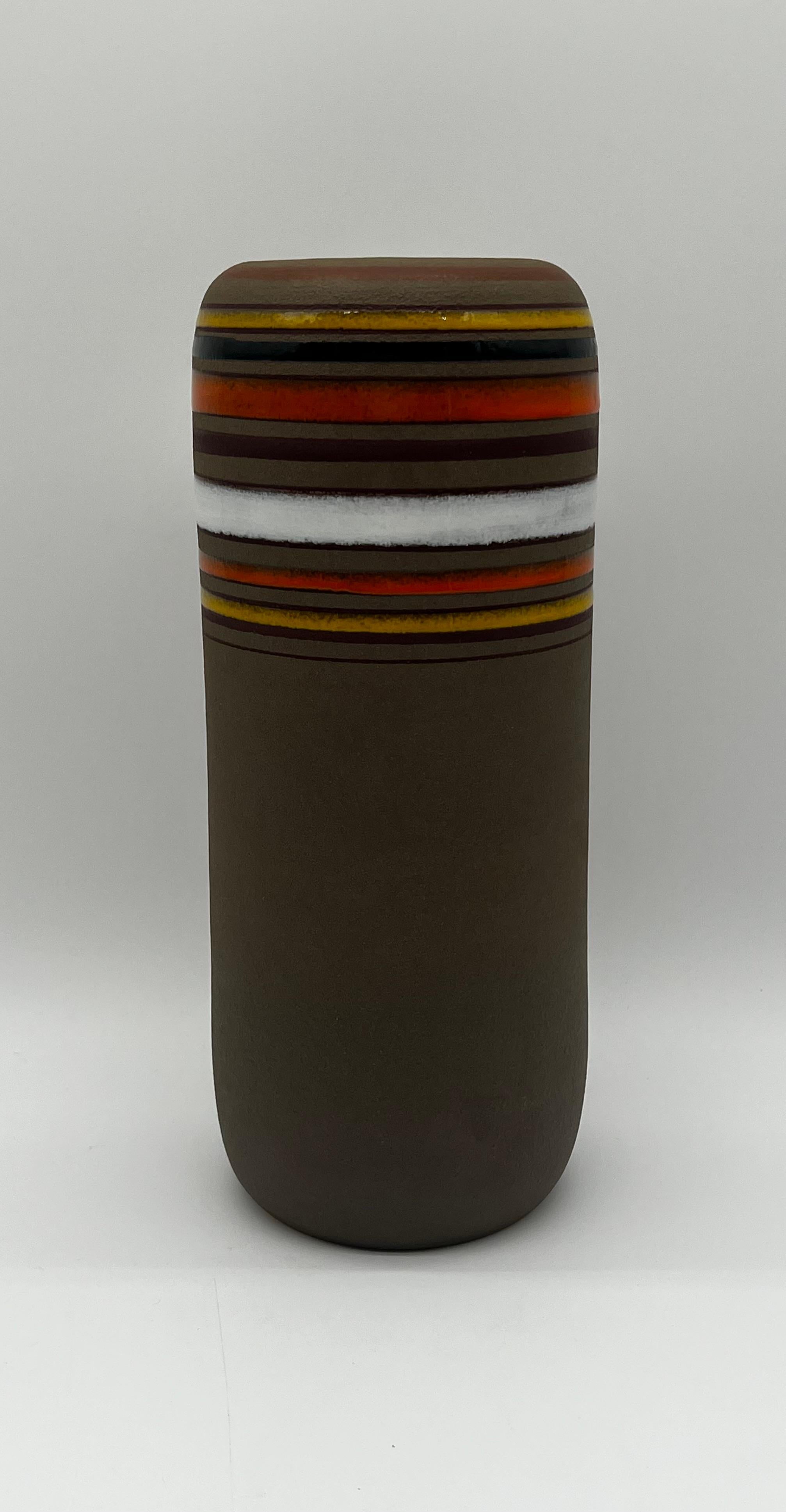 Aldo Londi per Bitossi Vaso in ceramica italiana del Medioevo in vendita 1