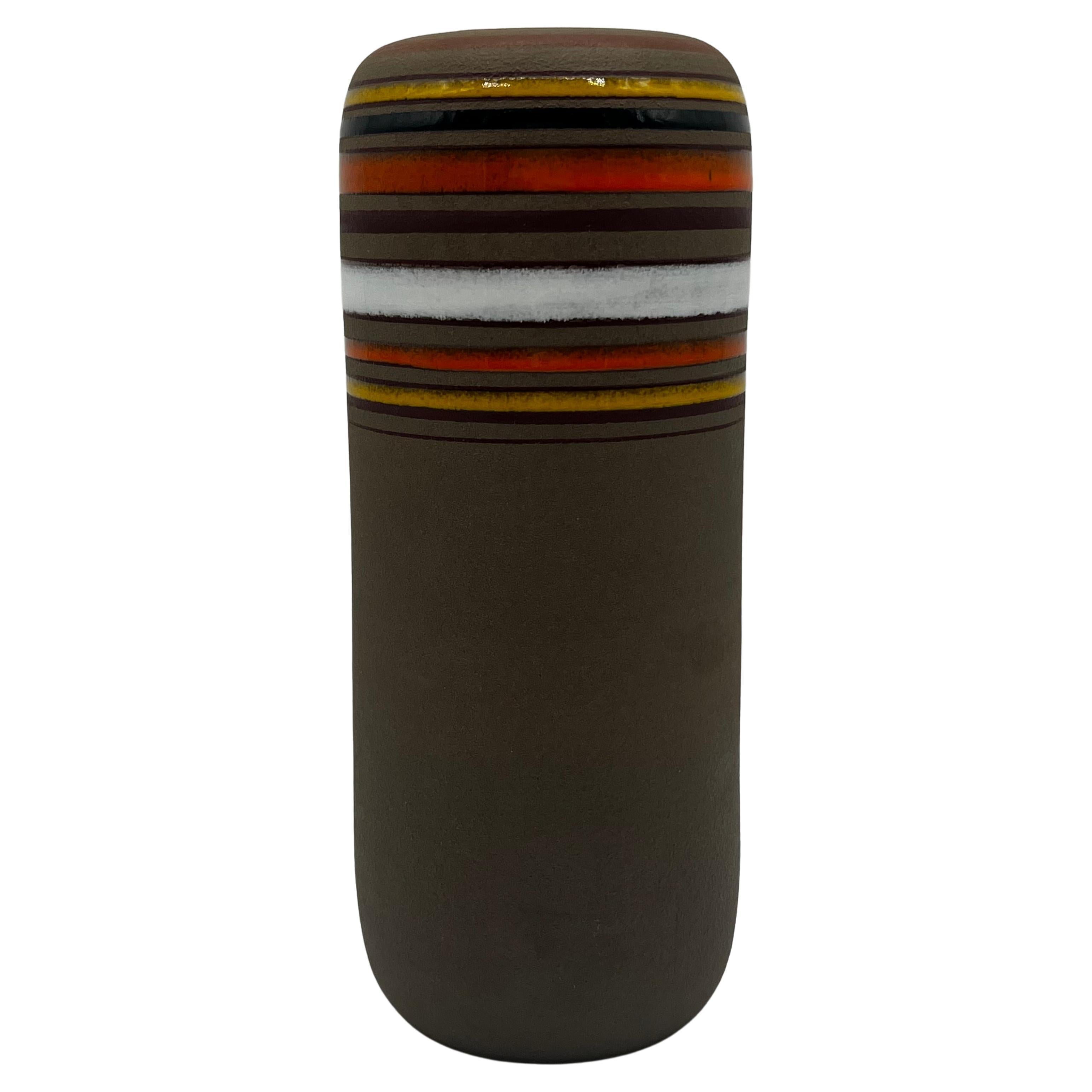 Aldo Londi for Bitossi Mid Century Italian Ceramic Vase