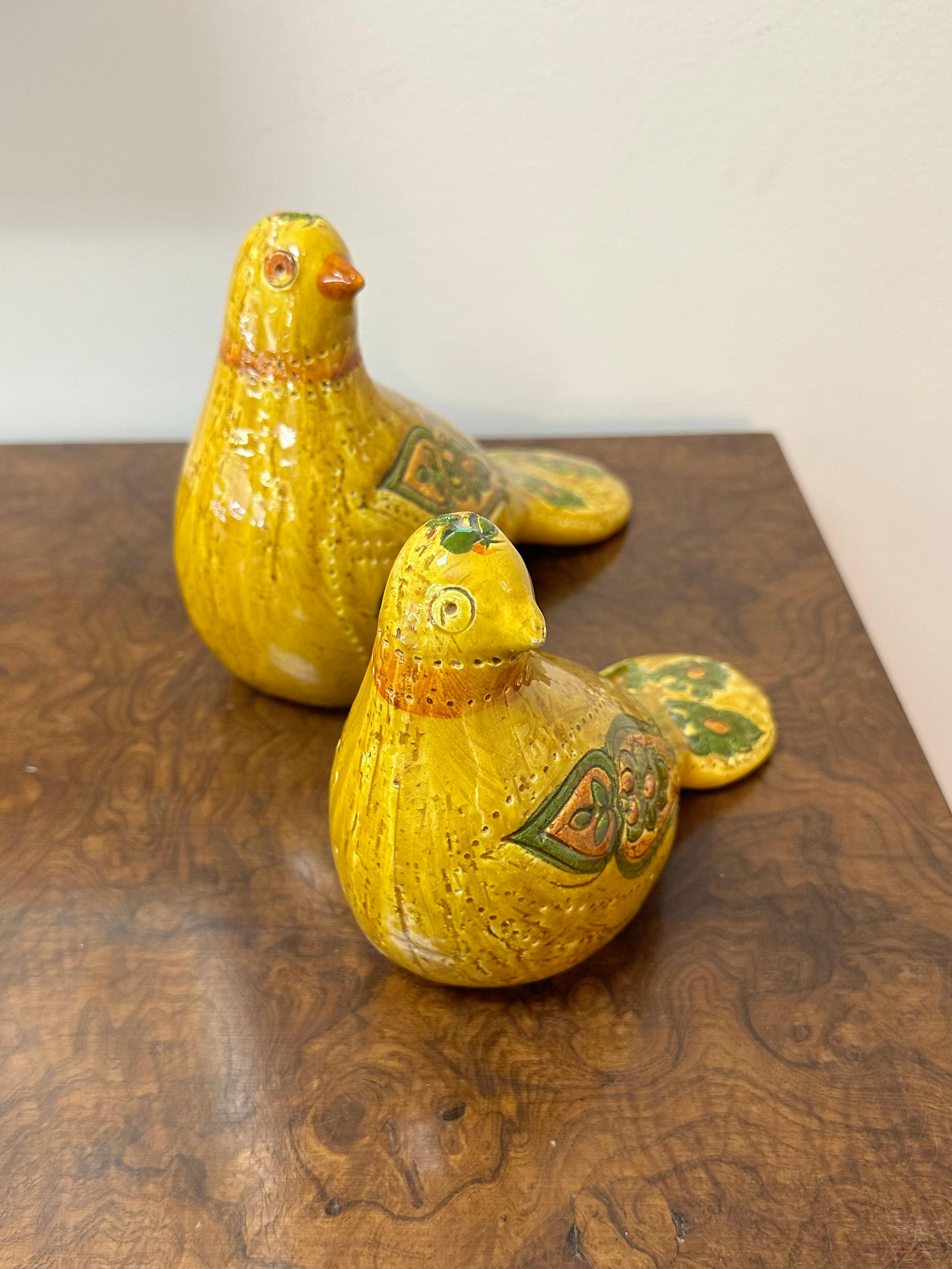 Aldo Londi for Bitossi Pottery Doves, a pair (marked Rosenthal Netter) 4