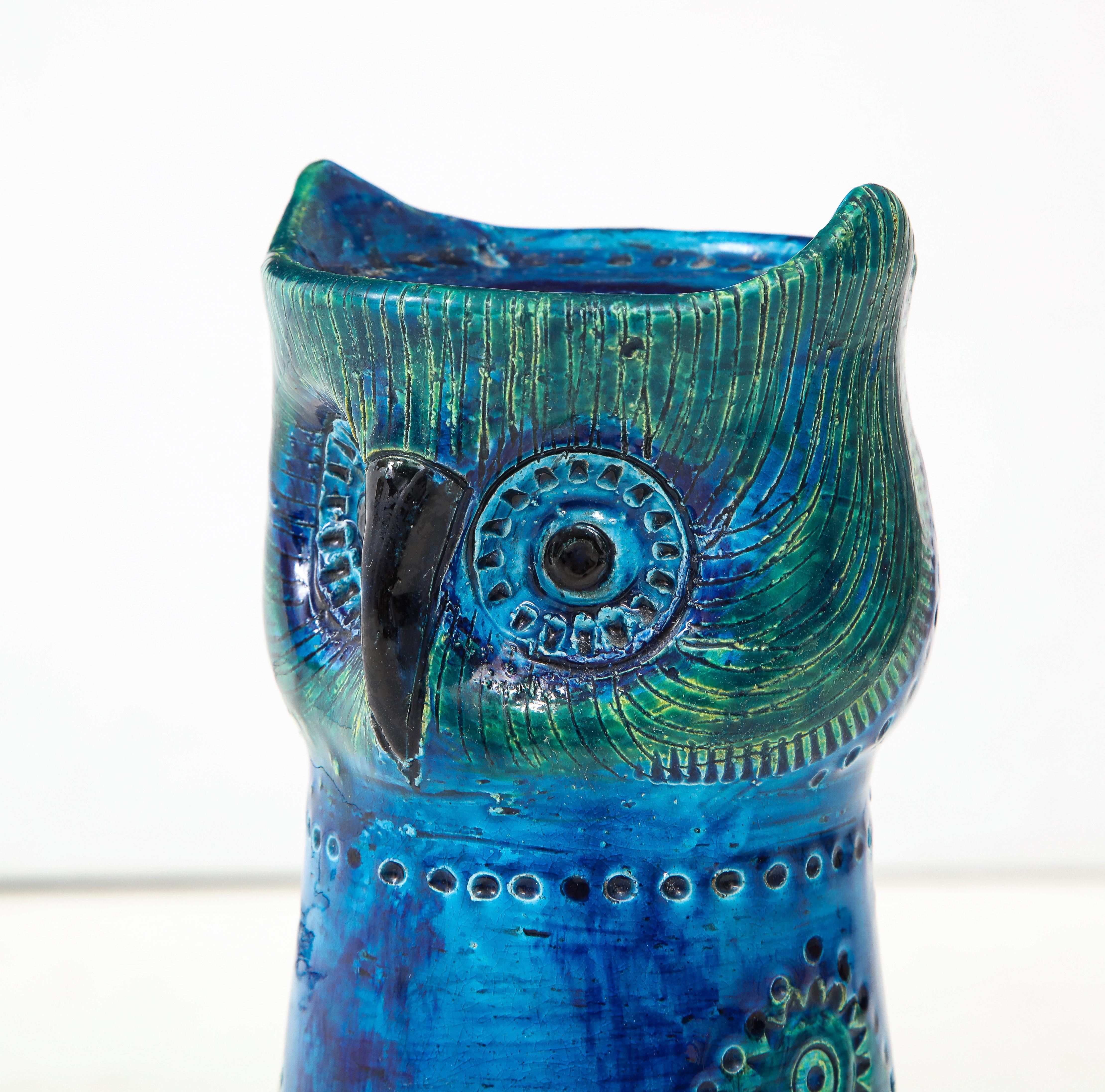 Italian Aldo Londi for Bitossi Pottery Owl