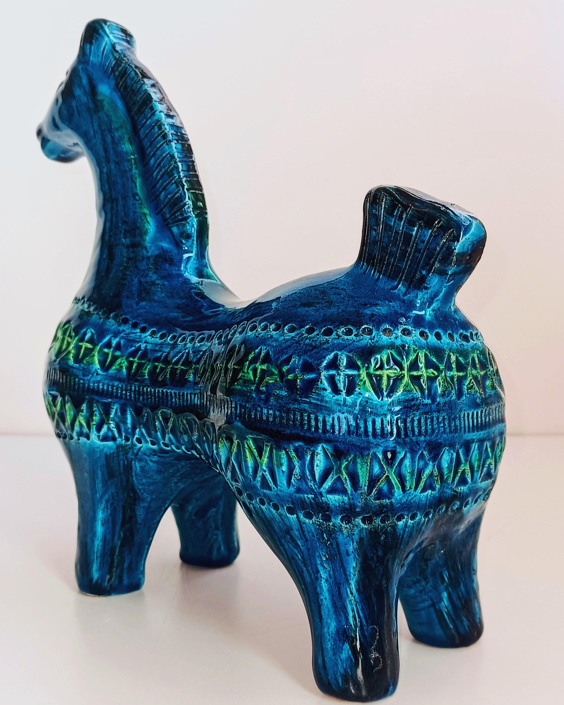 bitossi pottery horse