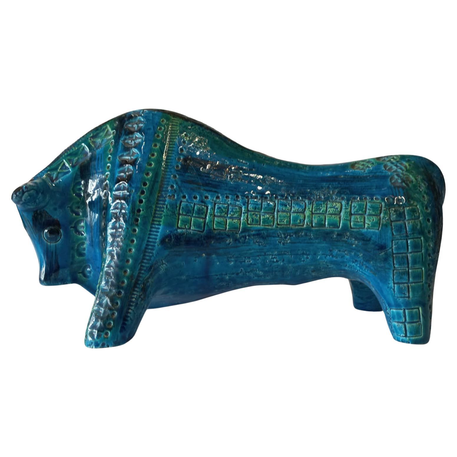 Aldo Londi per Bitossi Rimini Ceramic Bull, Italia, 1960 in vendita 1