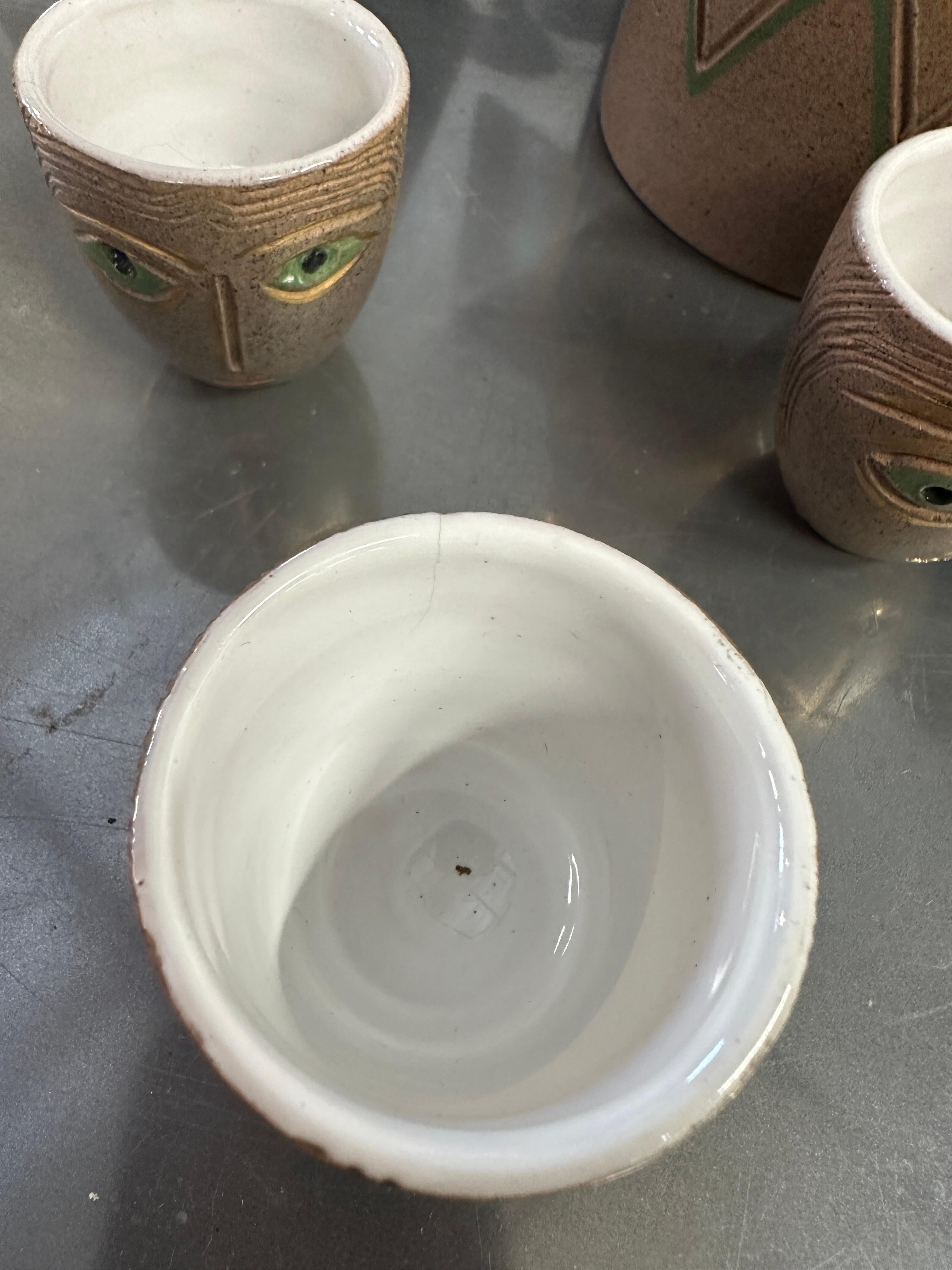 Juego de Sake Aldo Londi para Bitossi en venta 13