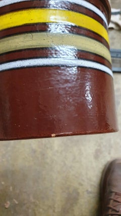 Aldo Londi per Bitossi Fioriera a righe