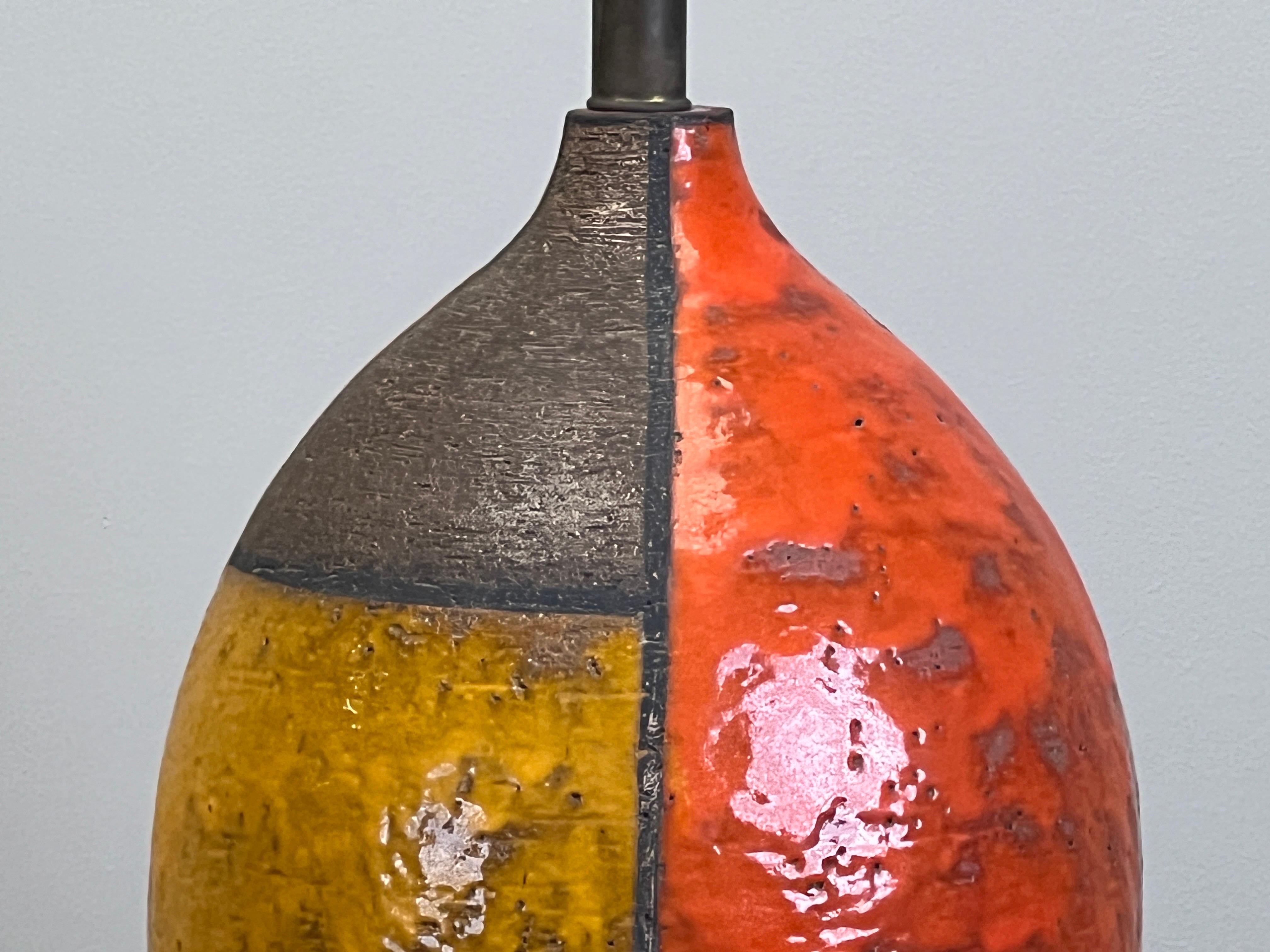 Aldo Londi for Bitossi Table Lamp For Sale 7