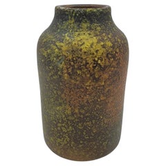 Aldo Londi for Bitossi Volcanic Glaze Studio Pottery Vase, Italy, c. 1960s–70s