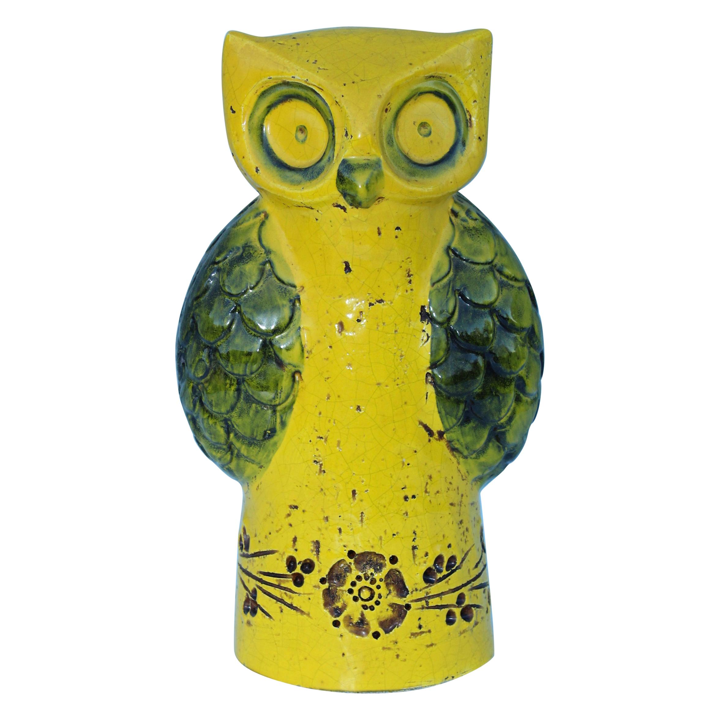 Aldo Londi for Bitossi Yellow Owl