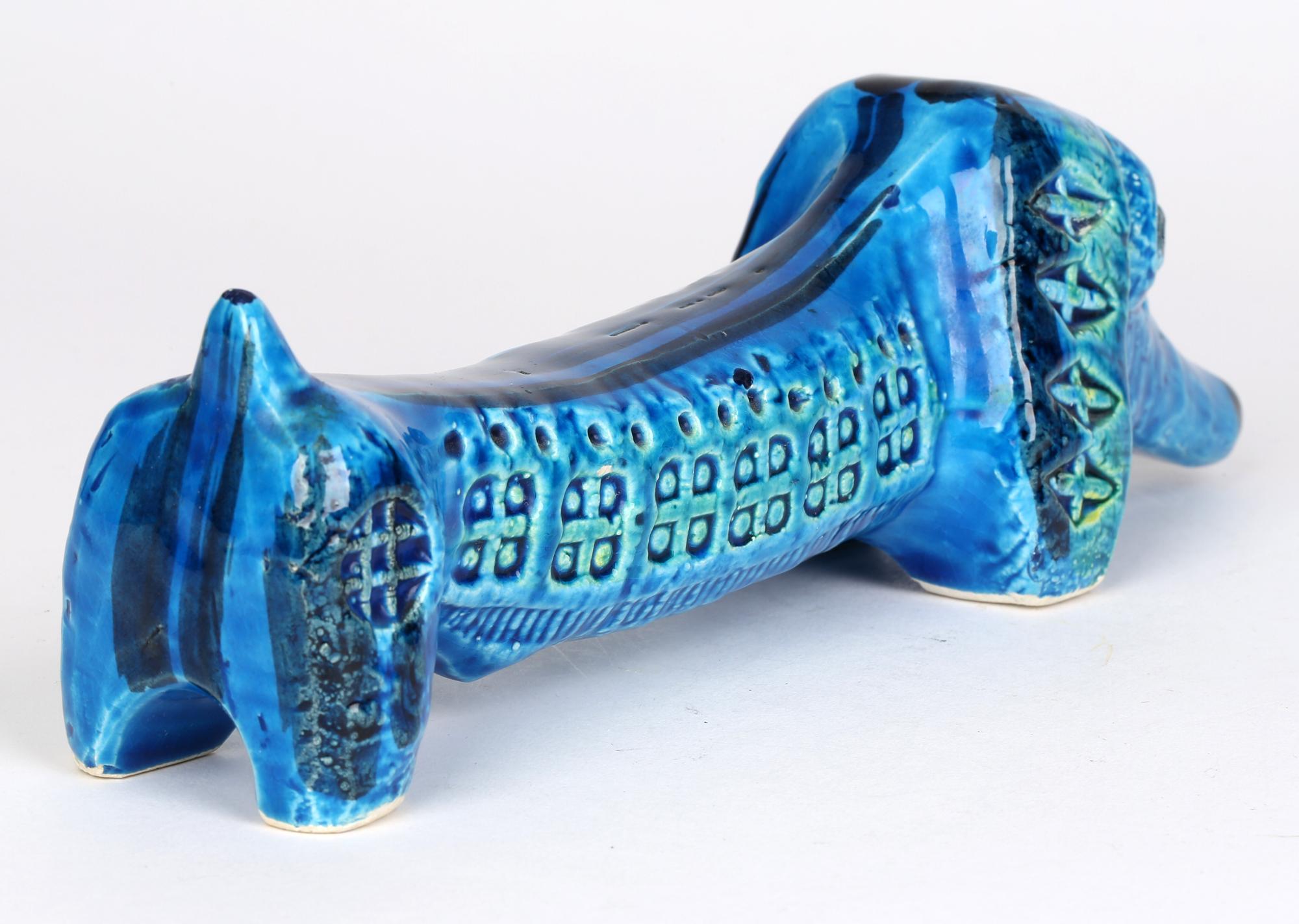 Aldo Londi pour Bitossii, poterie Rimini Blu du milieu du siècle dernier en vente 1