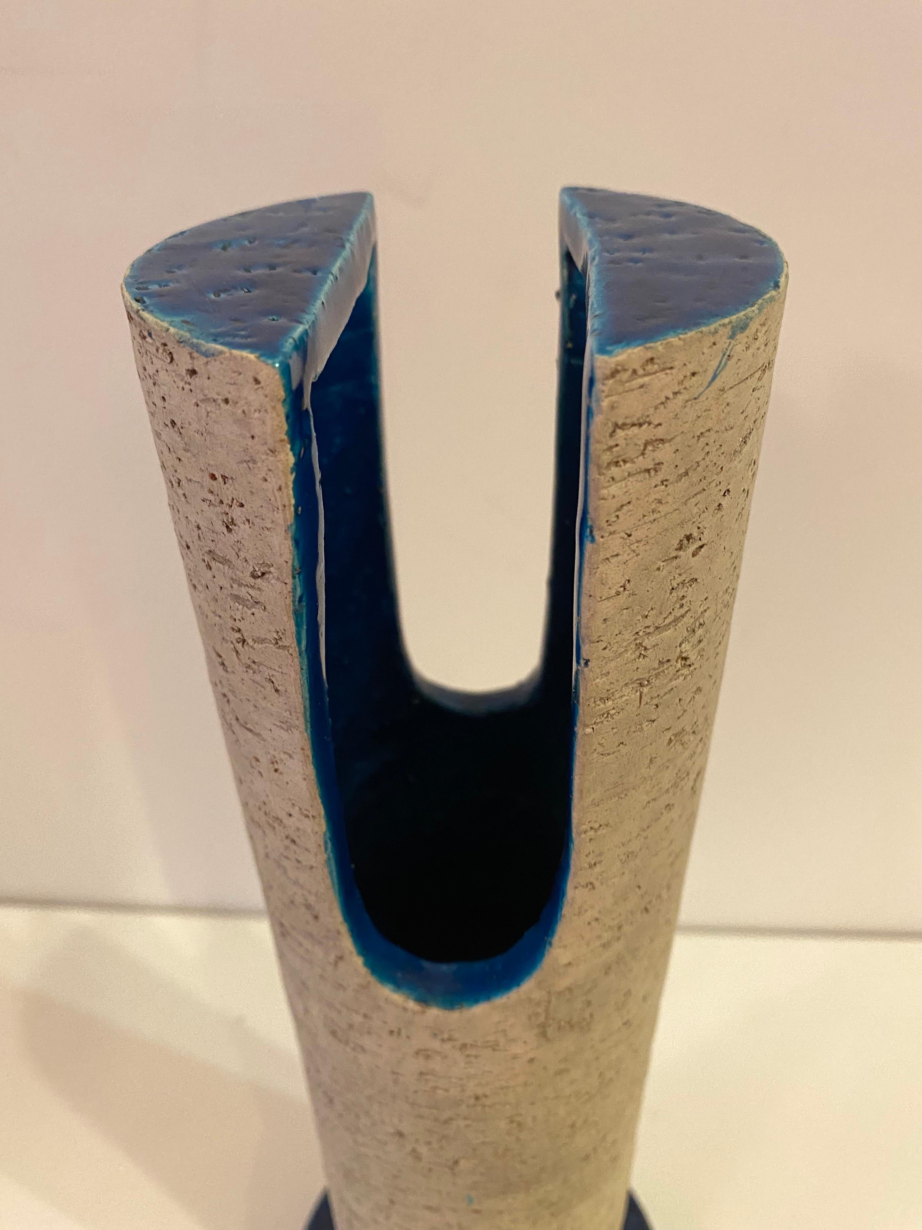 Mid-Century Modern Aldo Londi for Raymor Ceramic Vase