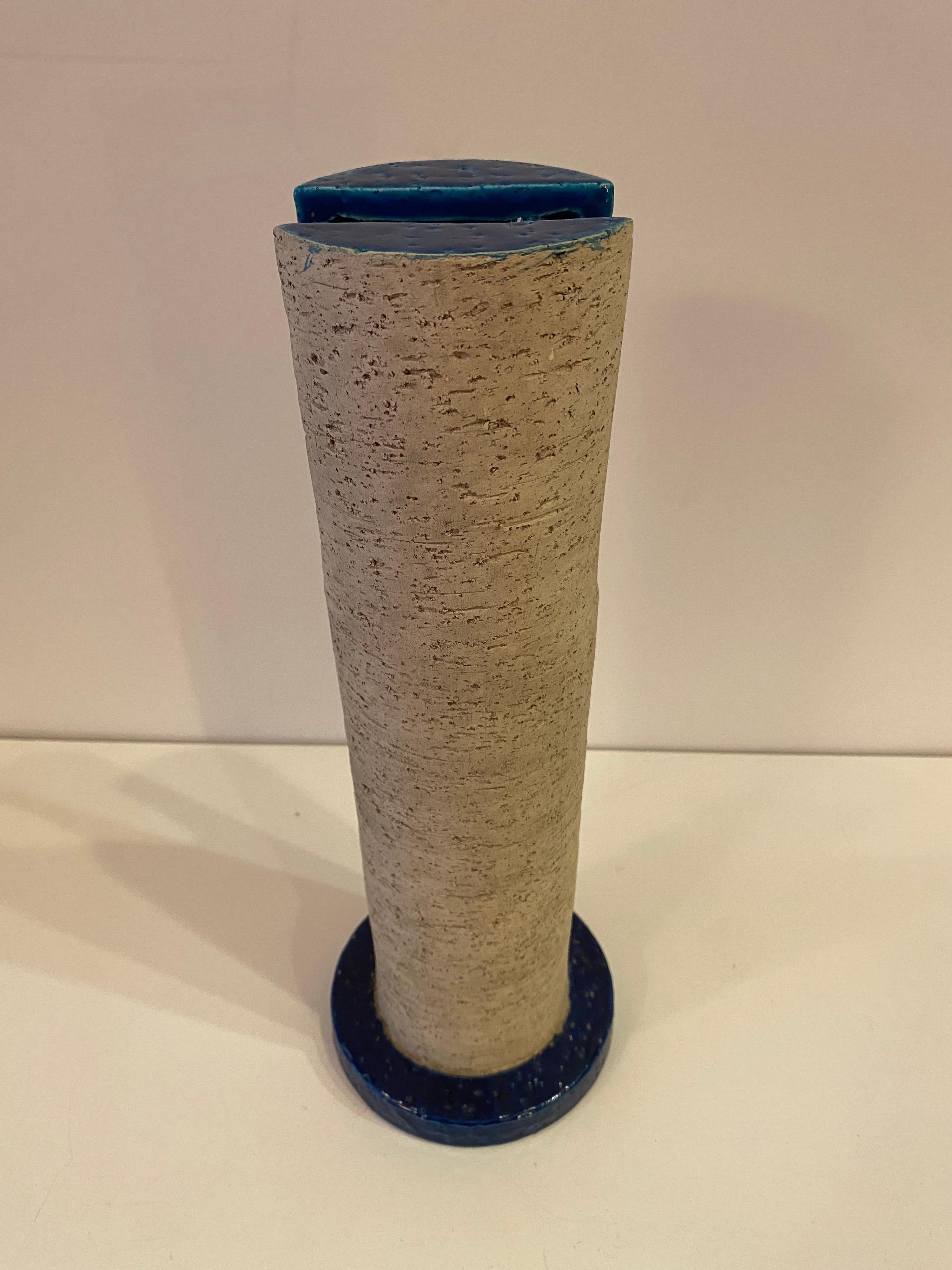 Mid-20th Century Aldo Londi for Raymor Ceramic Vase