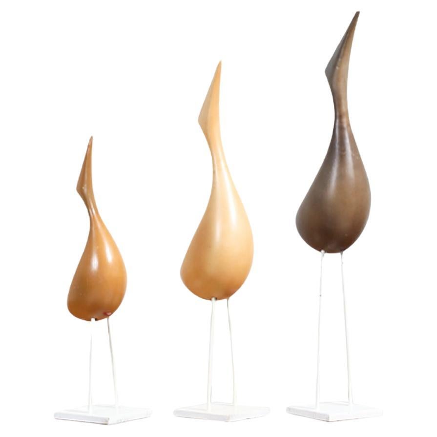 Aldo Londi Italian Ceramic Bird Sculptures for Bitossi