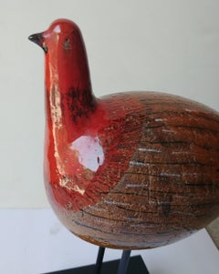 Aldo Londi, Large  Ceramic Bird, Sculpture, by Bitossi