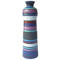 Aldo Londi Large Ceramic/Pottery Vase for Bitossi Sold by Raymor