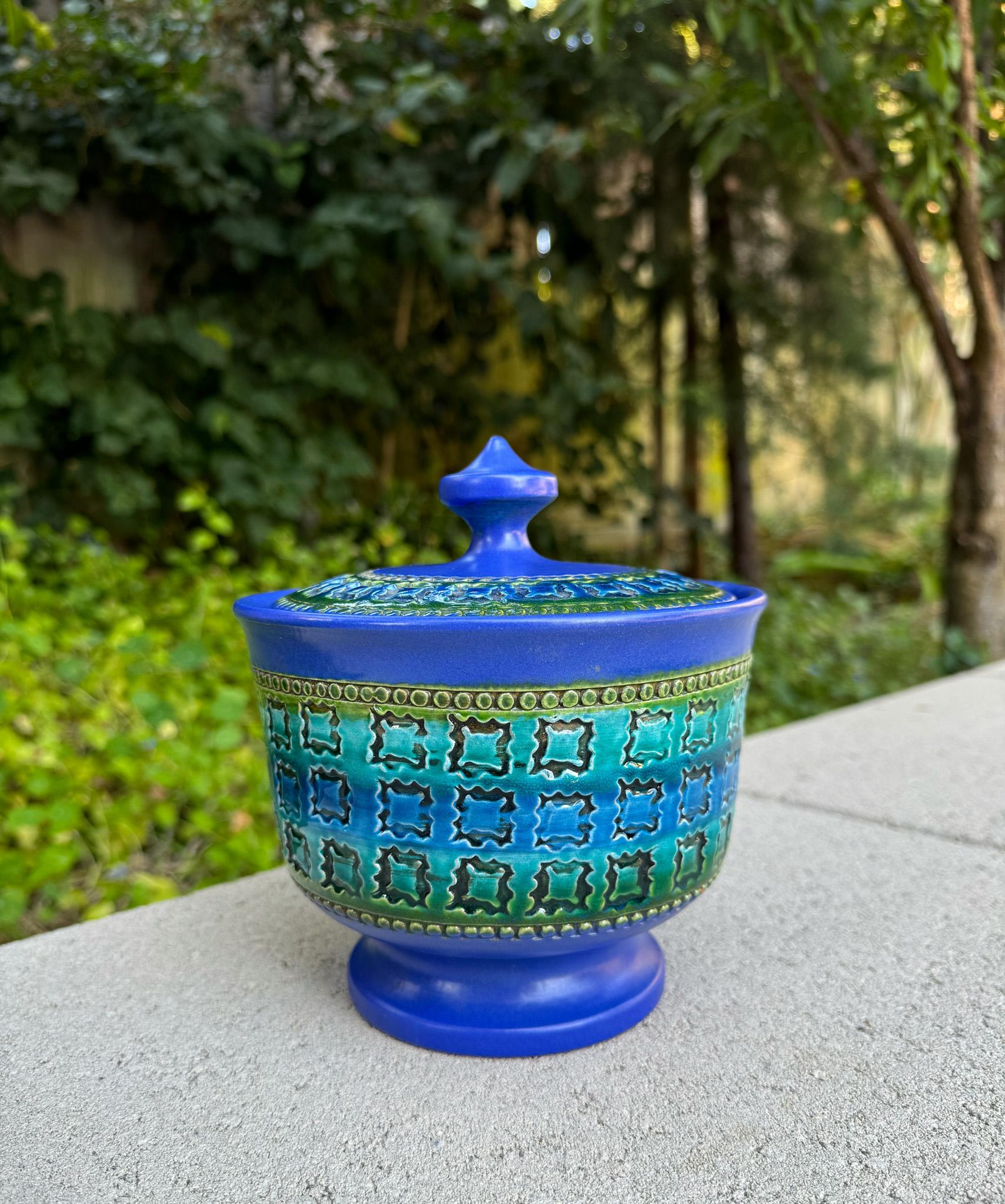 Jarra / Vasija con tapa Aldo Londi para Bitossi, Italia, c.1960 en venta 2