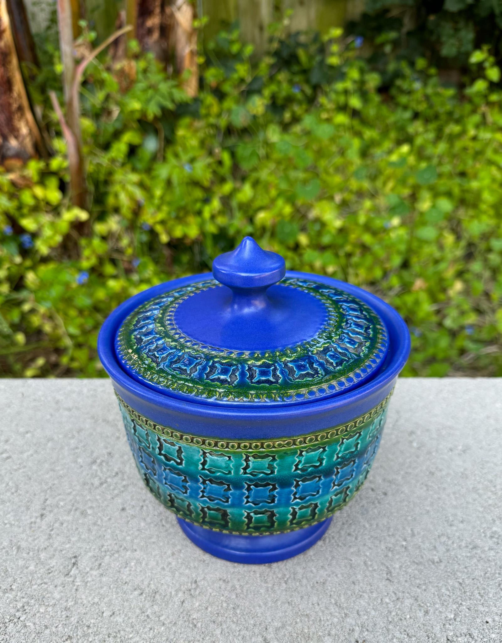 Jarra / Vasija con tapa Aldo Londi para Bitossi, Italia, c.1960 Moderno de mediados de siglo en venta