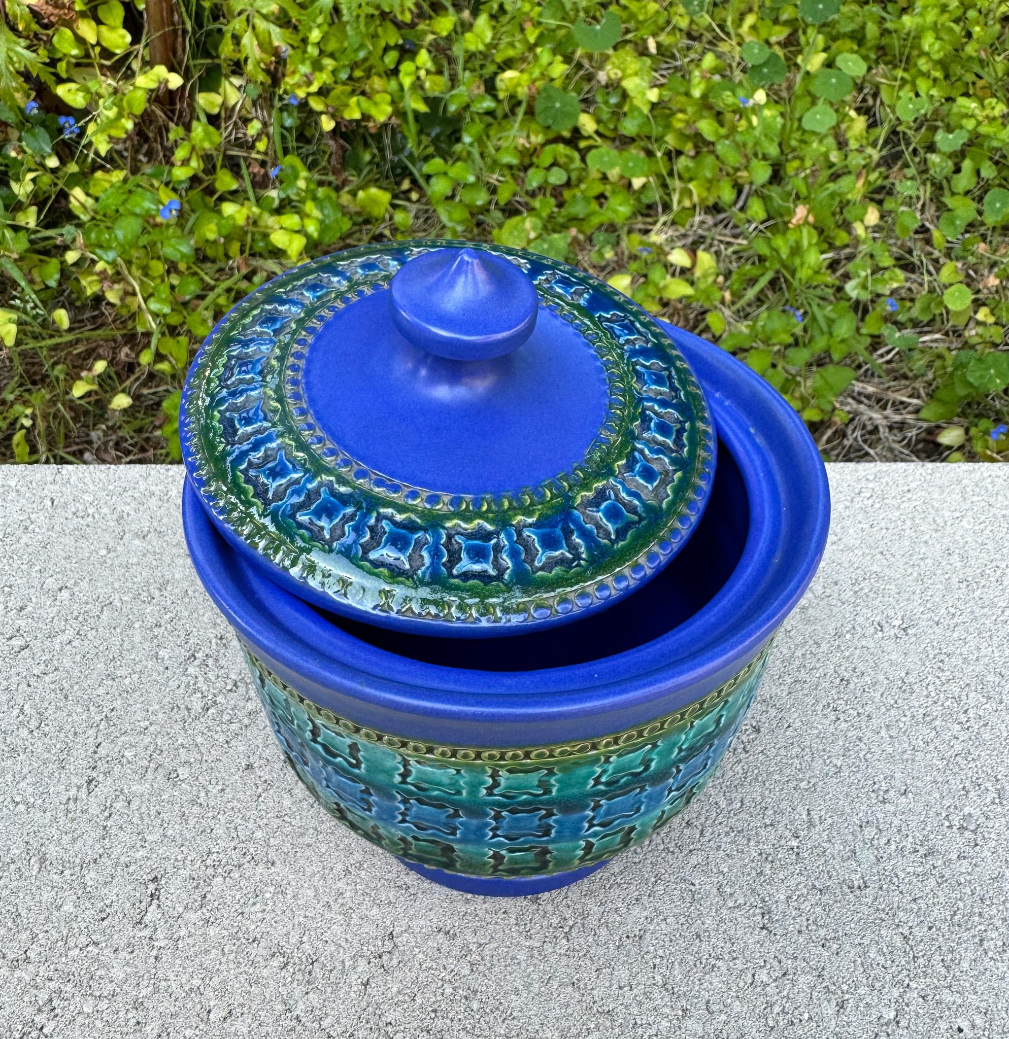 Jarra / Vasija con tapa Aldo Londi para Bitossi, Italia, c.1960 Glaseado en venta