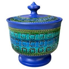Aldo Londi Lidded Jar / Vessel for Bitossi, Italy, c.1960