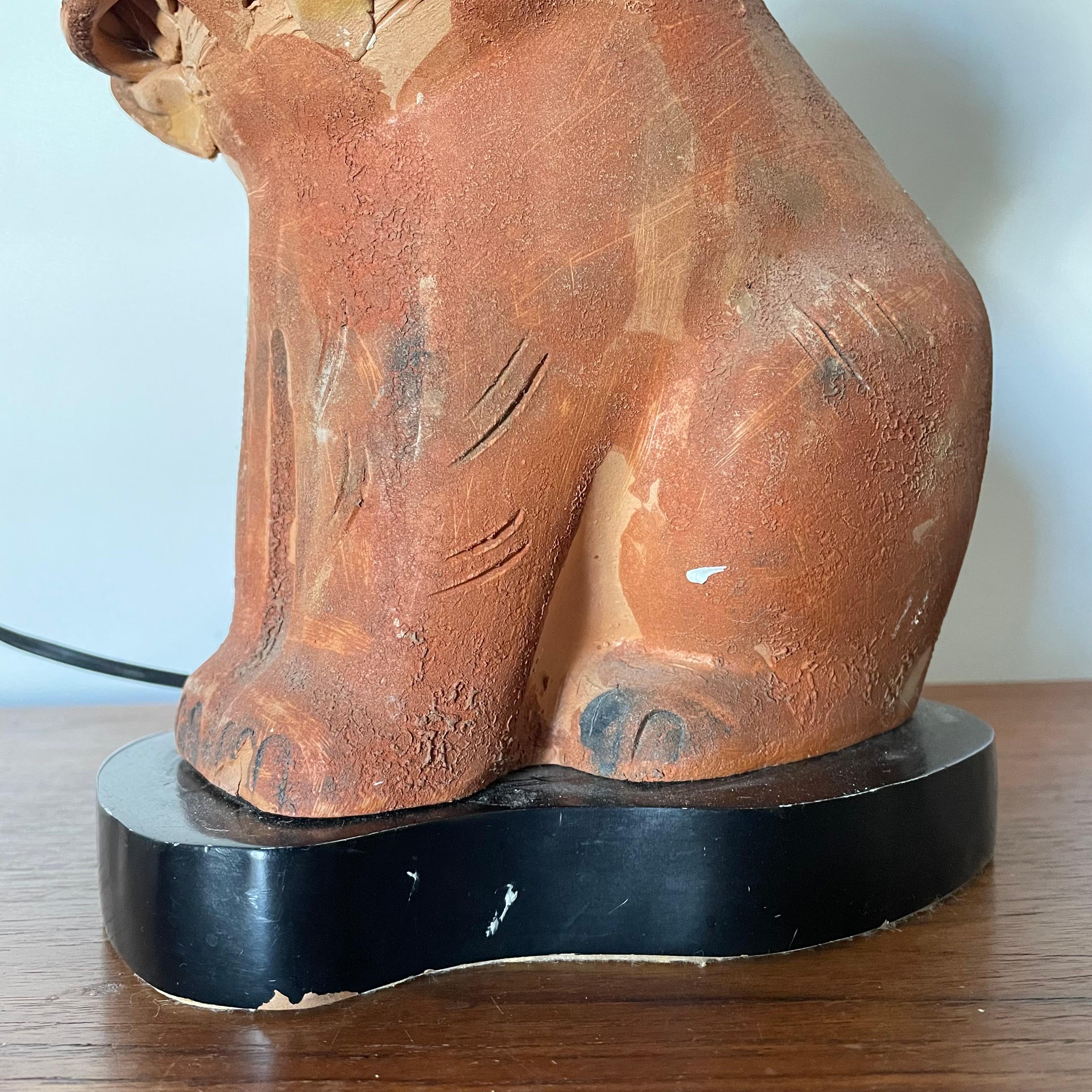 Aldo Londi Lion Lamp 5
