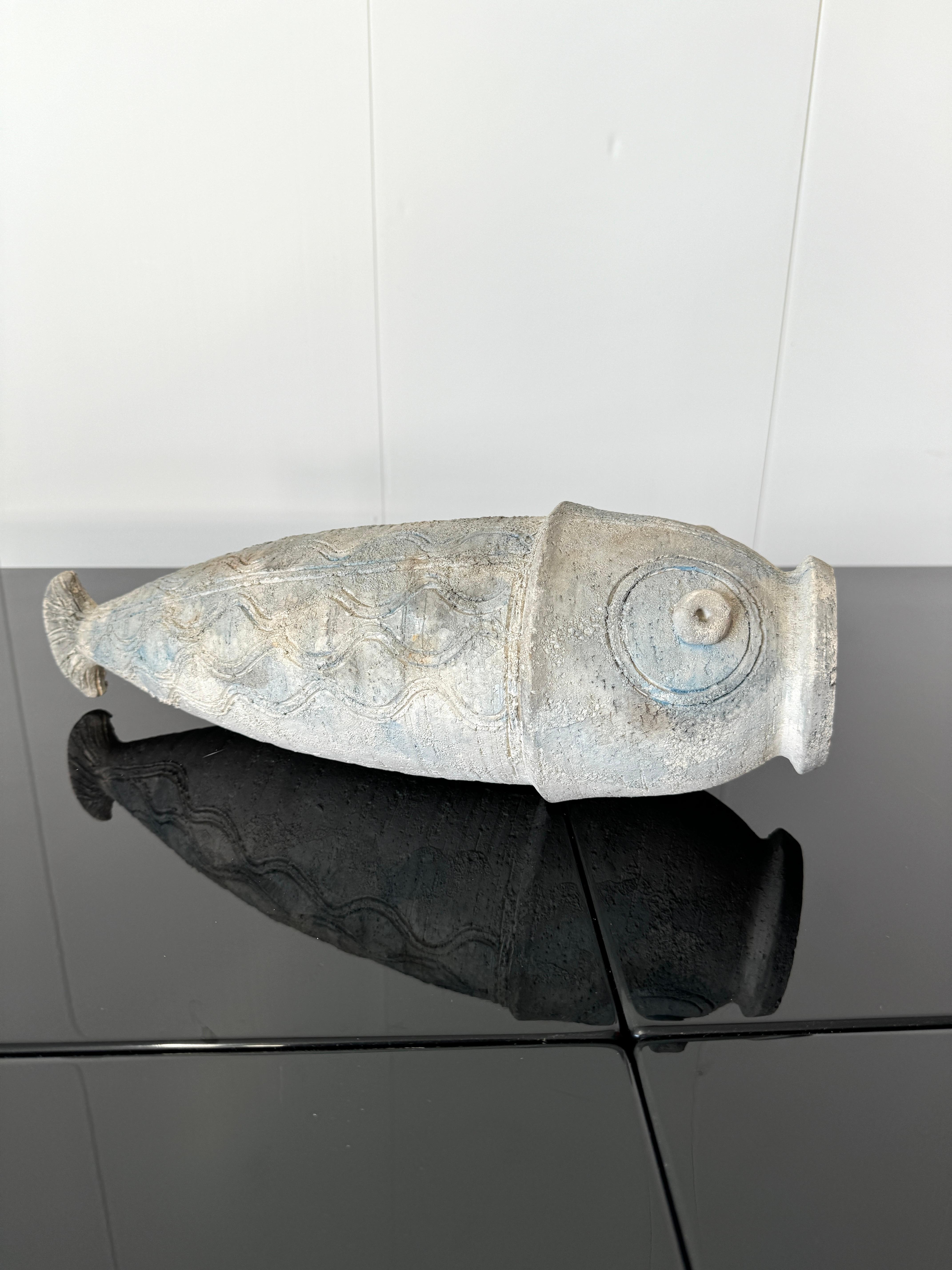 Terracotta Aldo Londi, Pesce, anni '60 in vendita