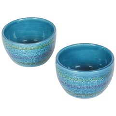 bitossi bowl Aldo Londi “Rimini Blu” Bowls Bitossi, 1960s