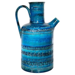 Aldo Londi, brocca “Rimini Blue” per Bitossi, Italia, anni ’50