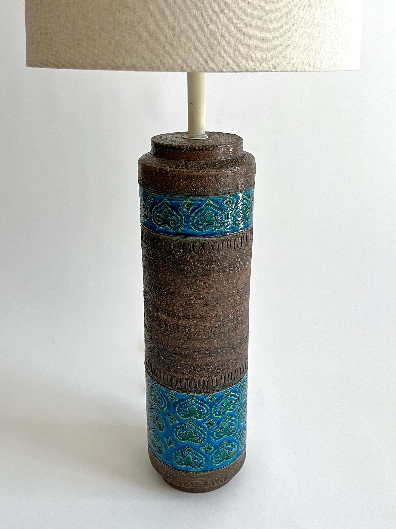 Lámpara de sobremesa Aldo Londi, Bitossi, Italia, años 60 Italiano en venta
