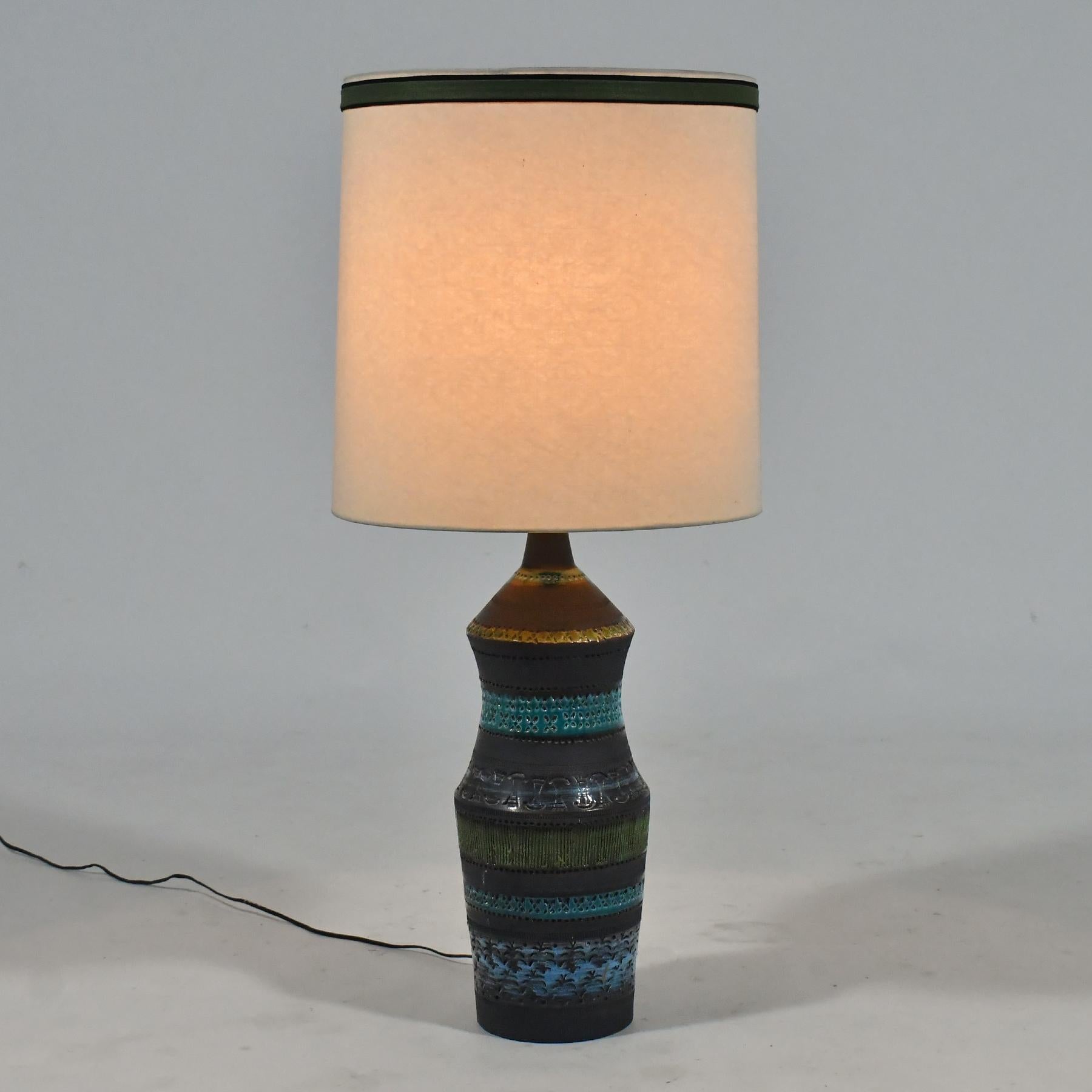 Lámpara de mesa Aldo Londi by Bitossi Moderno de mediados de siglo en venta