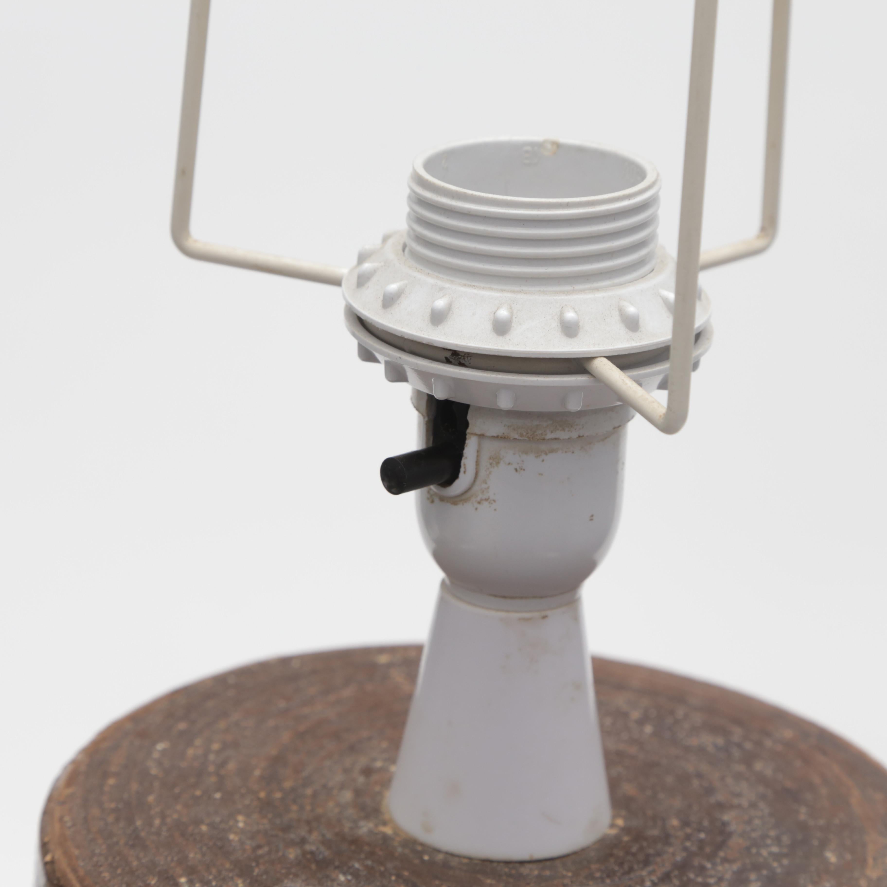 Aldo Londi Table Lamp for Bitossi ceramic Italy 1960 Signed Italiano en venta