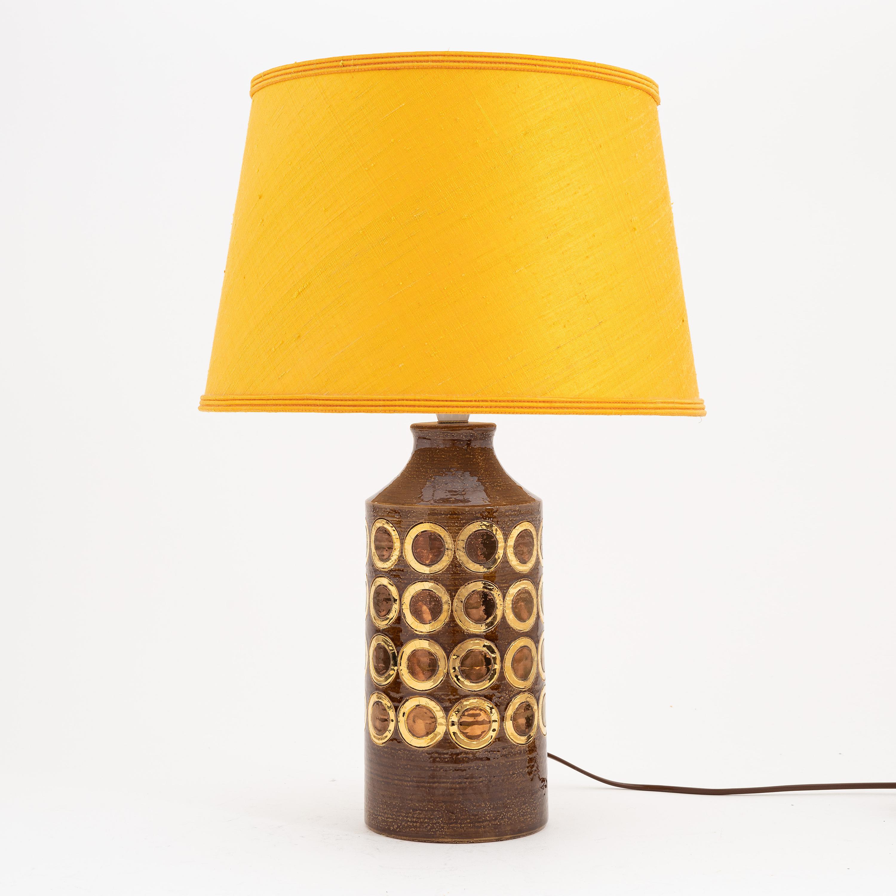 Italian Aldo Londi Table Lamp  in Ceramic for Bitossi, Italy, 1960 For Sale