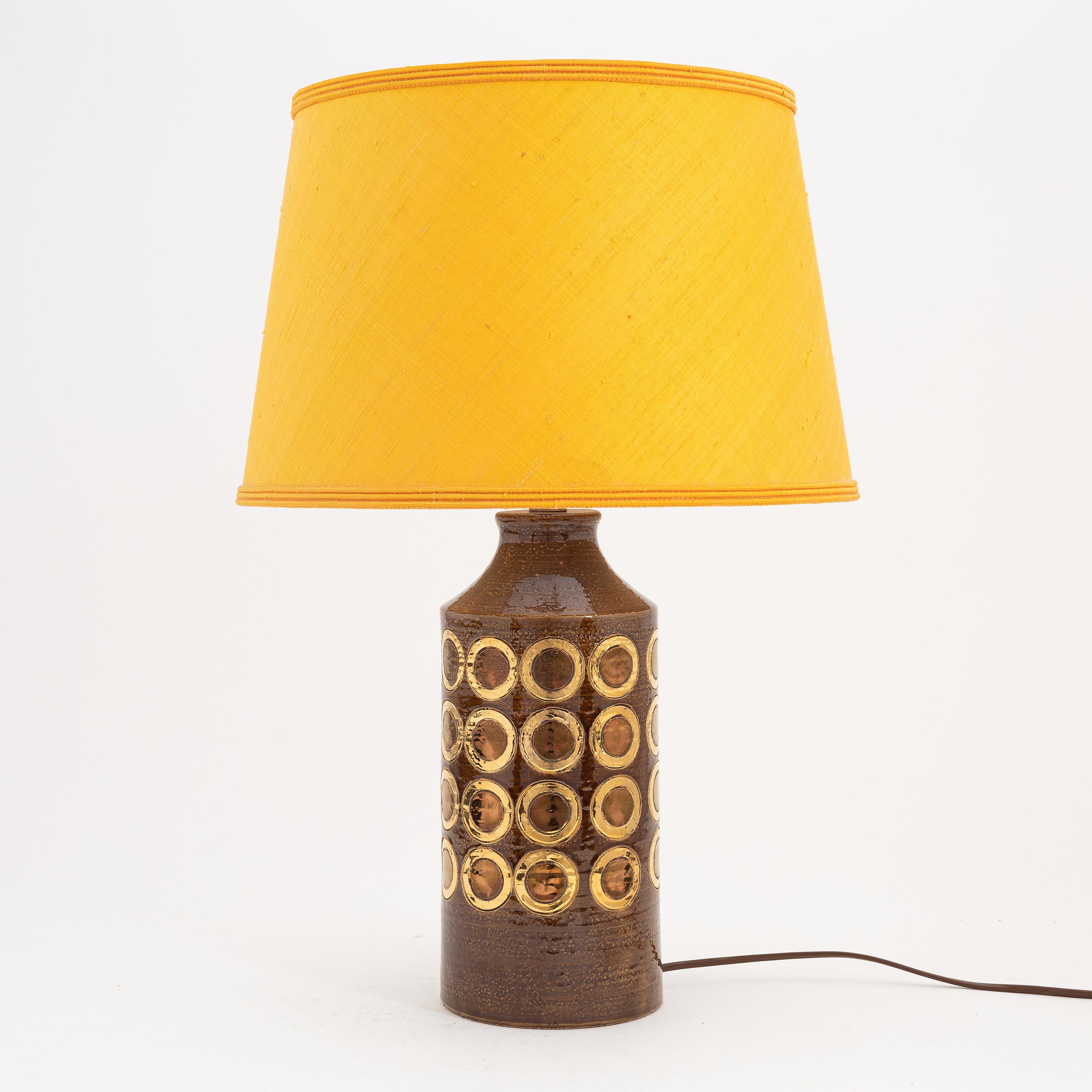 Aldo Londi Table Lamp  in Ceramic for Bitossi, Italy, 1960 In Good Condition For Sale In Paris, FR